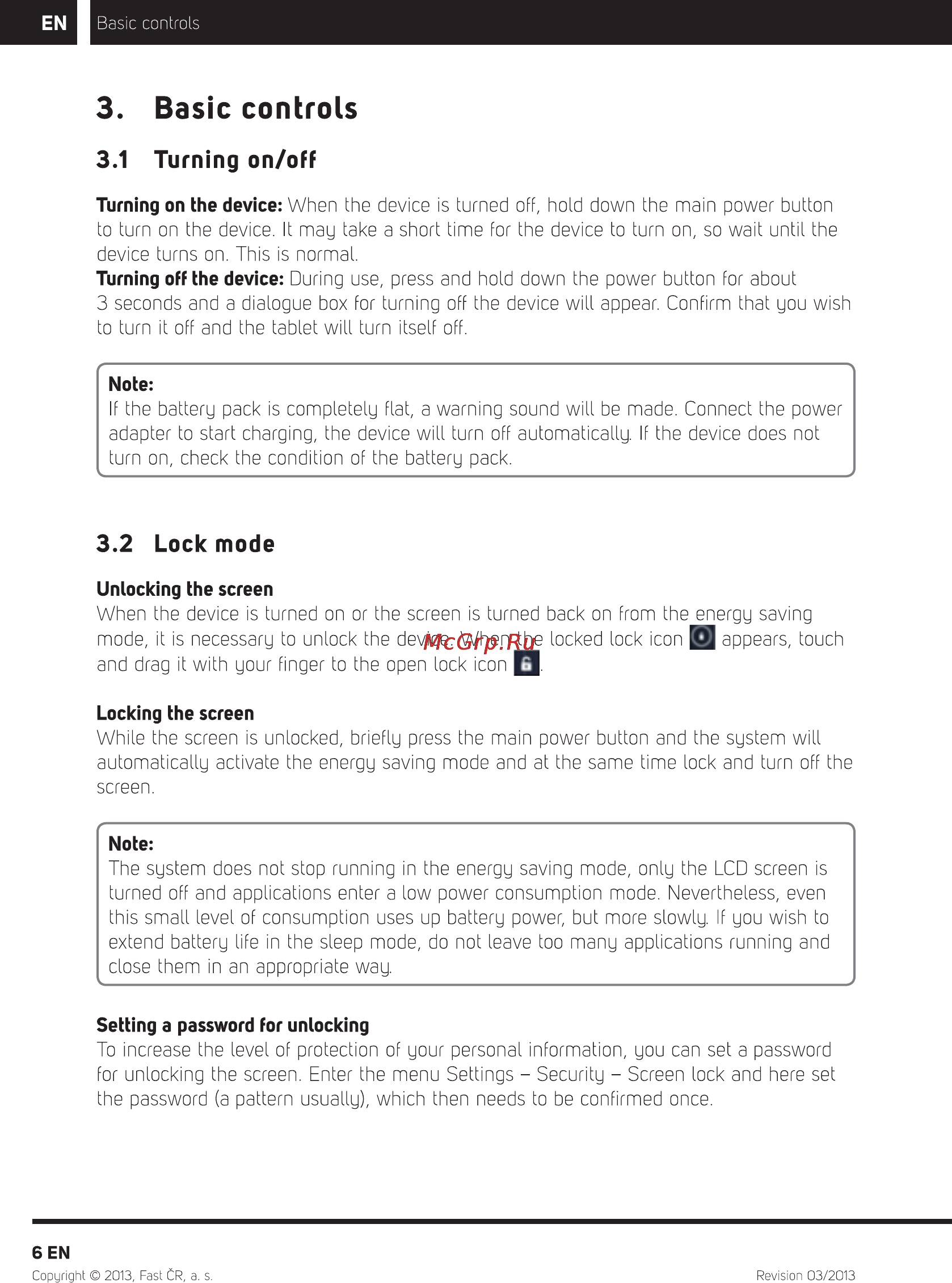 Sencor ELEMENT 7 V3 [8/16] Basic controls
