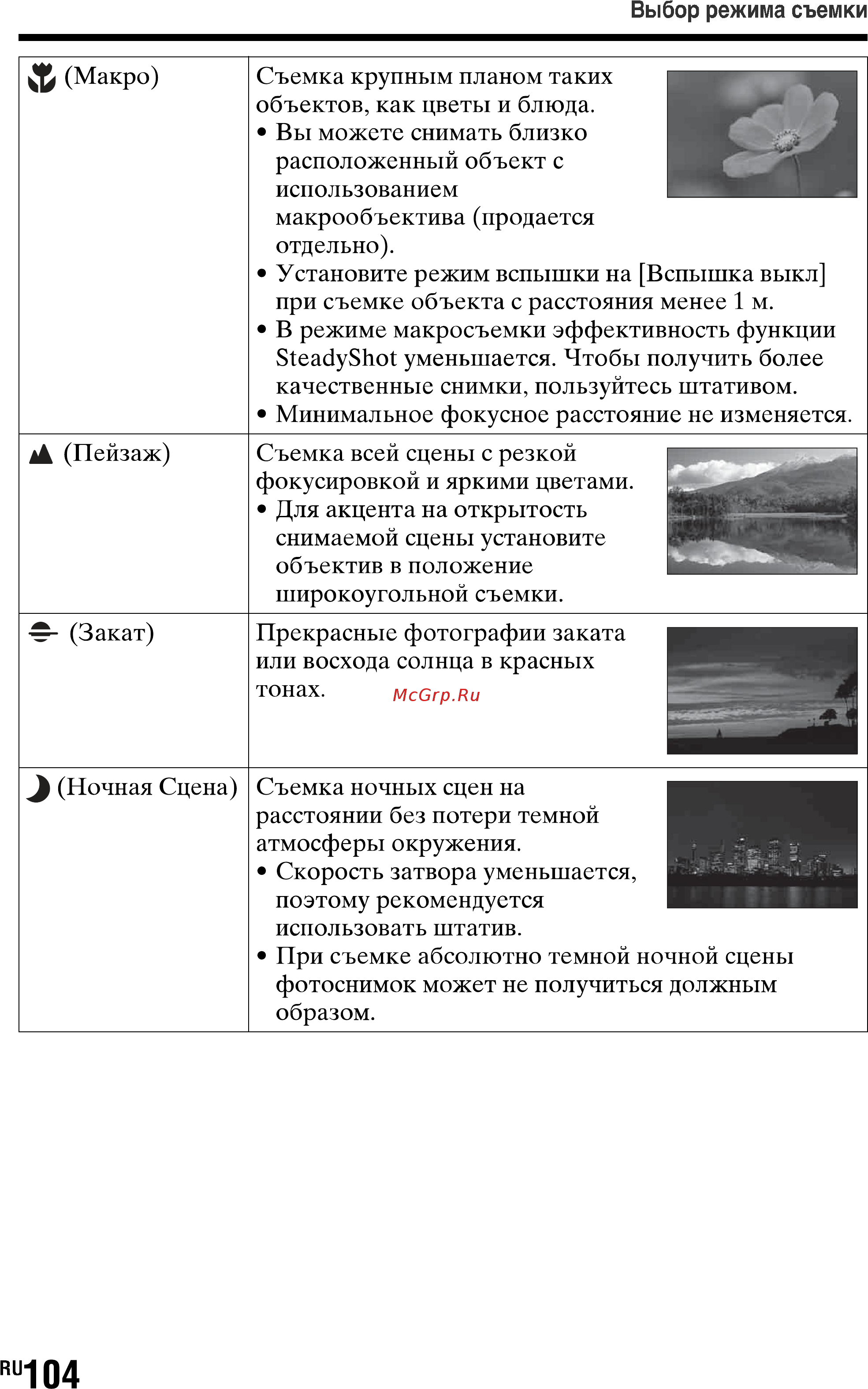Sony SLT-A77L//Q Инструкция по эксплуатации онлайн [104/277] 87471