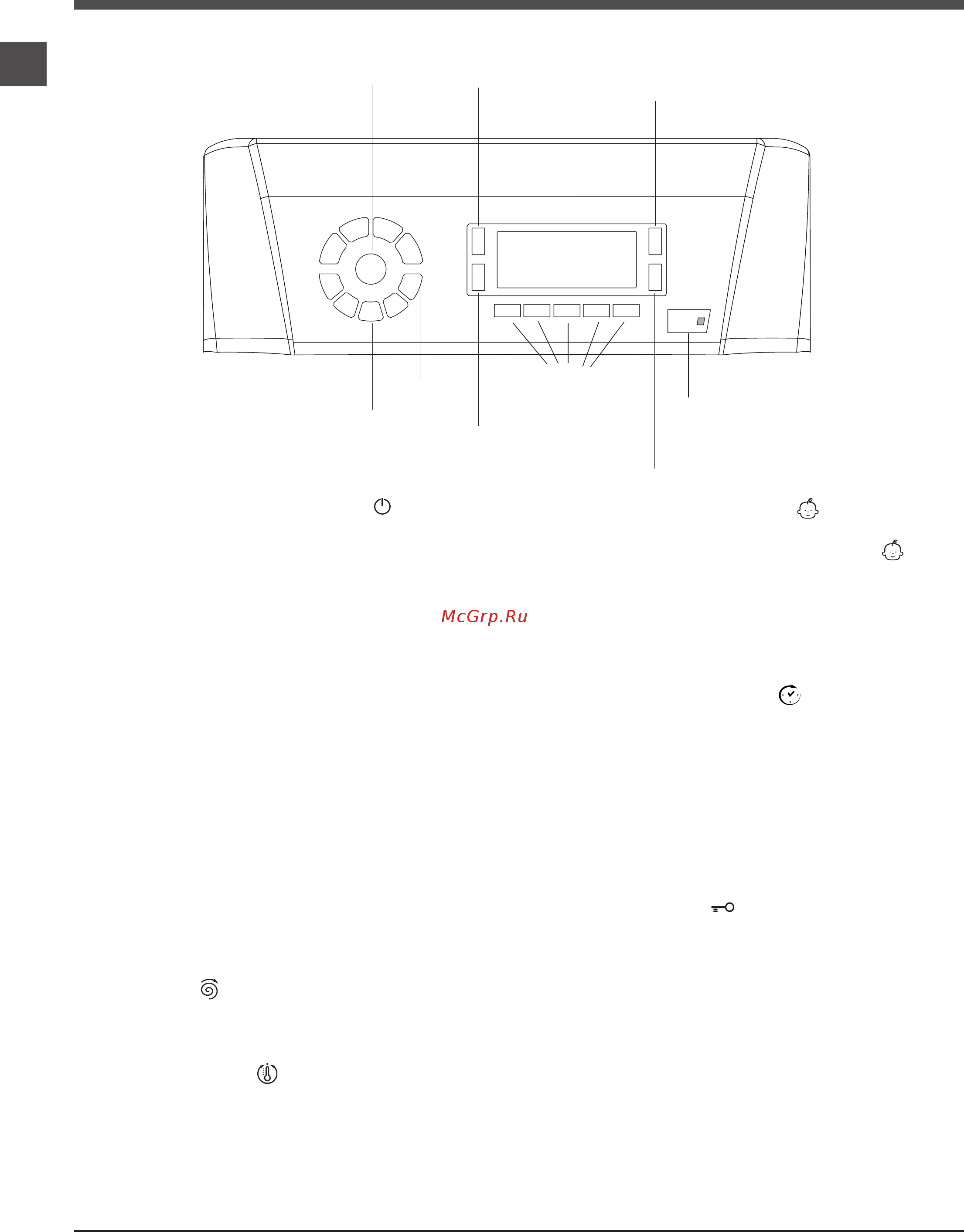 Hotpoint-Ariston ARTXD 109 (EU) [4/12] Панель управления