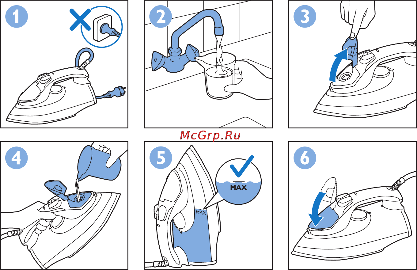 Philips EcoCare GC3720/32 Инструкция по эксплуатации онлайн [5/28] 87533