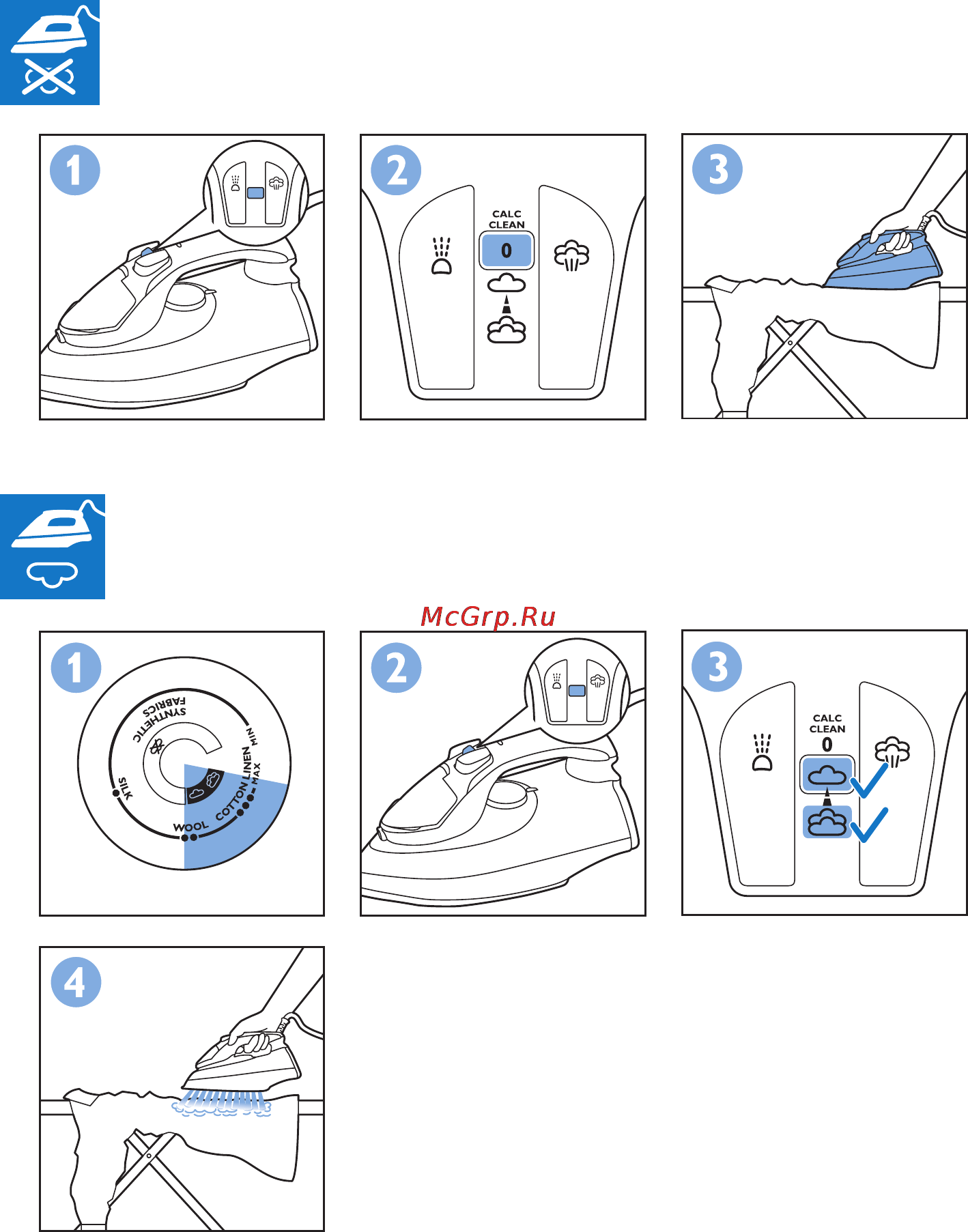Philips EcoCare GC3720/32 Инструкция по эксплуатации онлайн [8/28] 87533