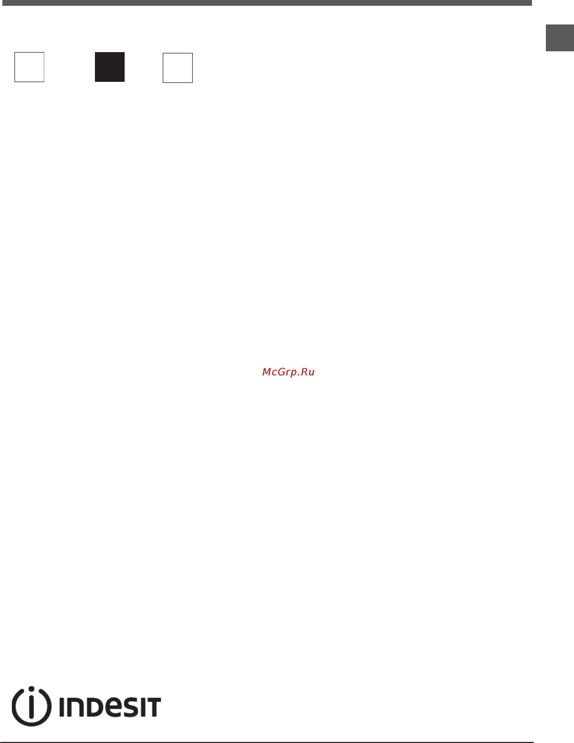 Indesit MFA557JK.A IX [2/13] Включение и эксплуатация 17
