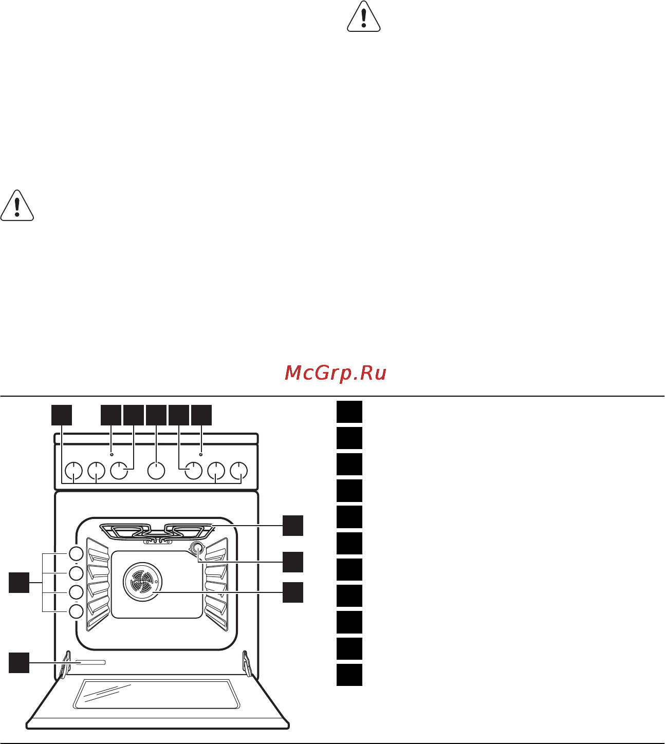 Electrolux EKC952500X [7/28] Описание изделия