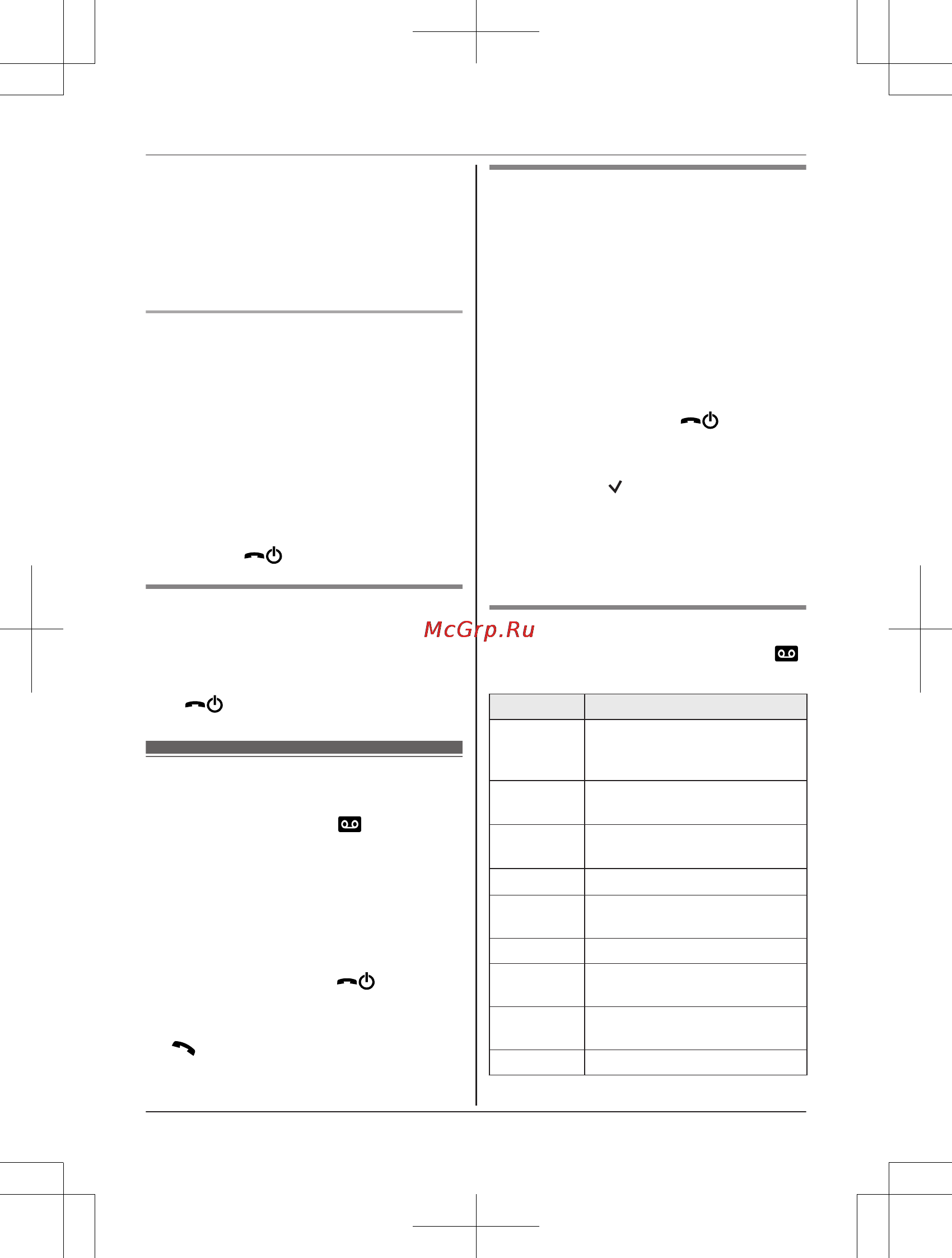 Panasonic KX-PRW120RUW [48/76] Автоответчик