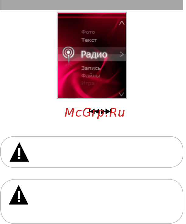 Texet T-50 4Gb Red [37/66] Радио