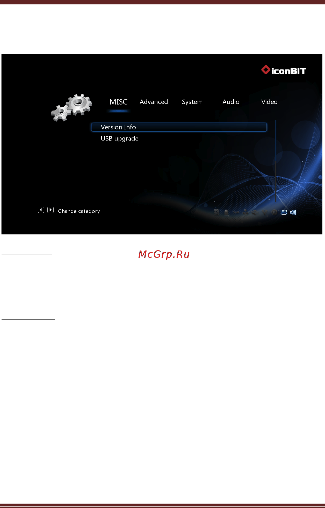 Iconbit XDS4403D [18/81] Miscellaneous