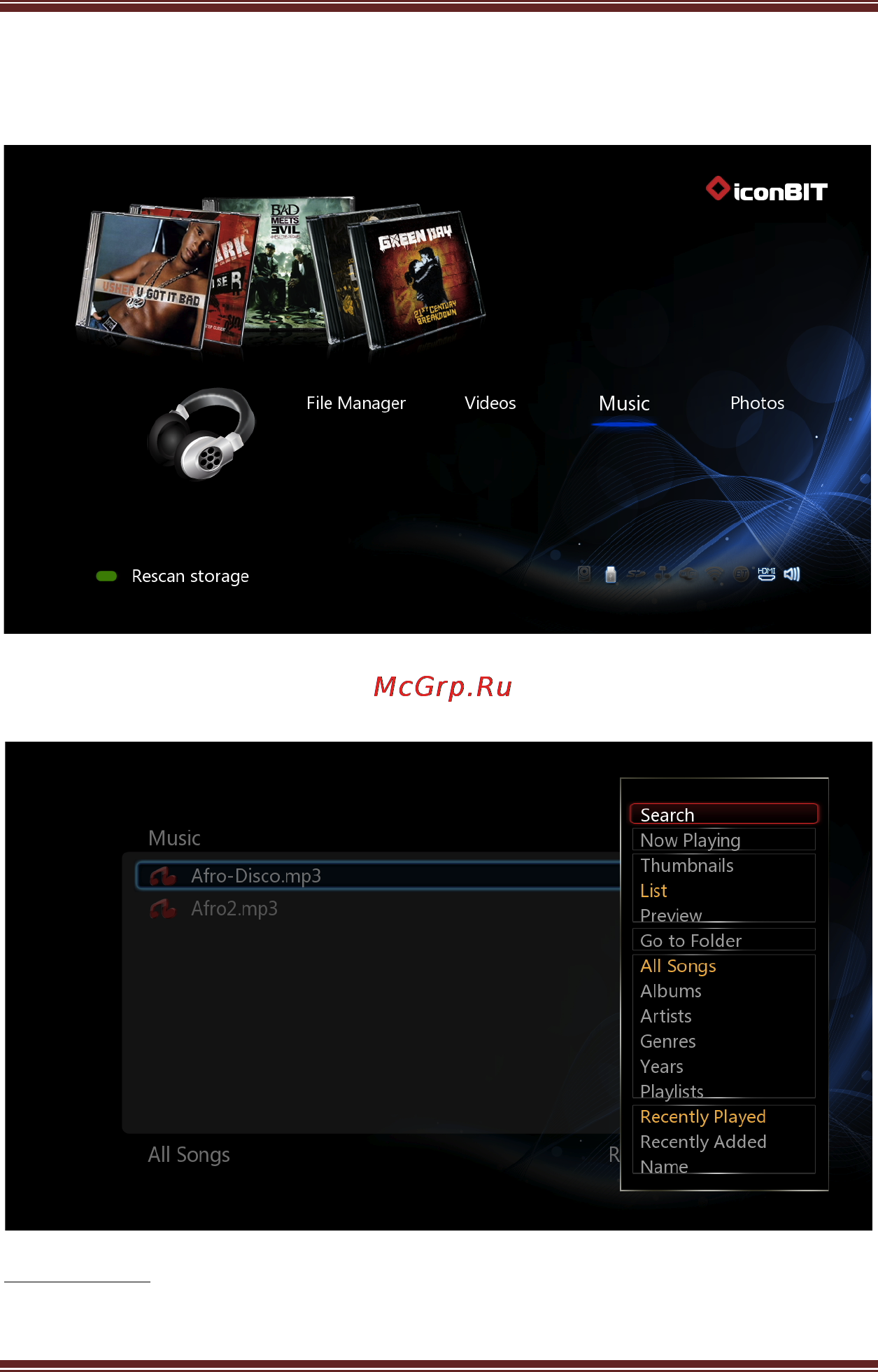 Iconbit XDS4403D [21/81] Music library