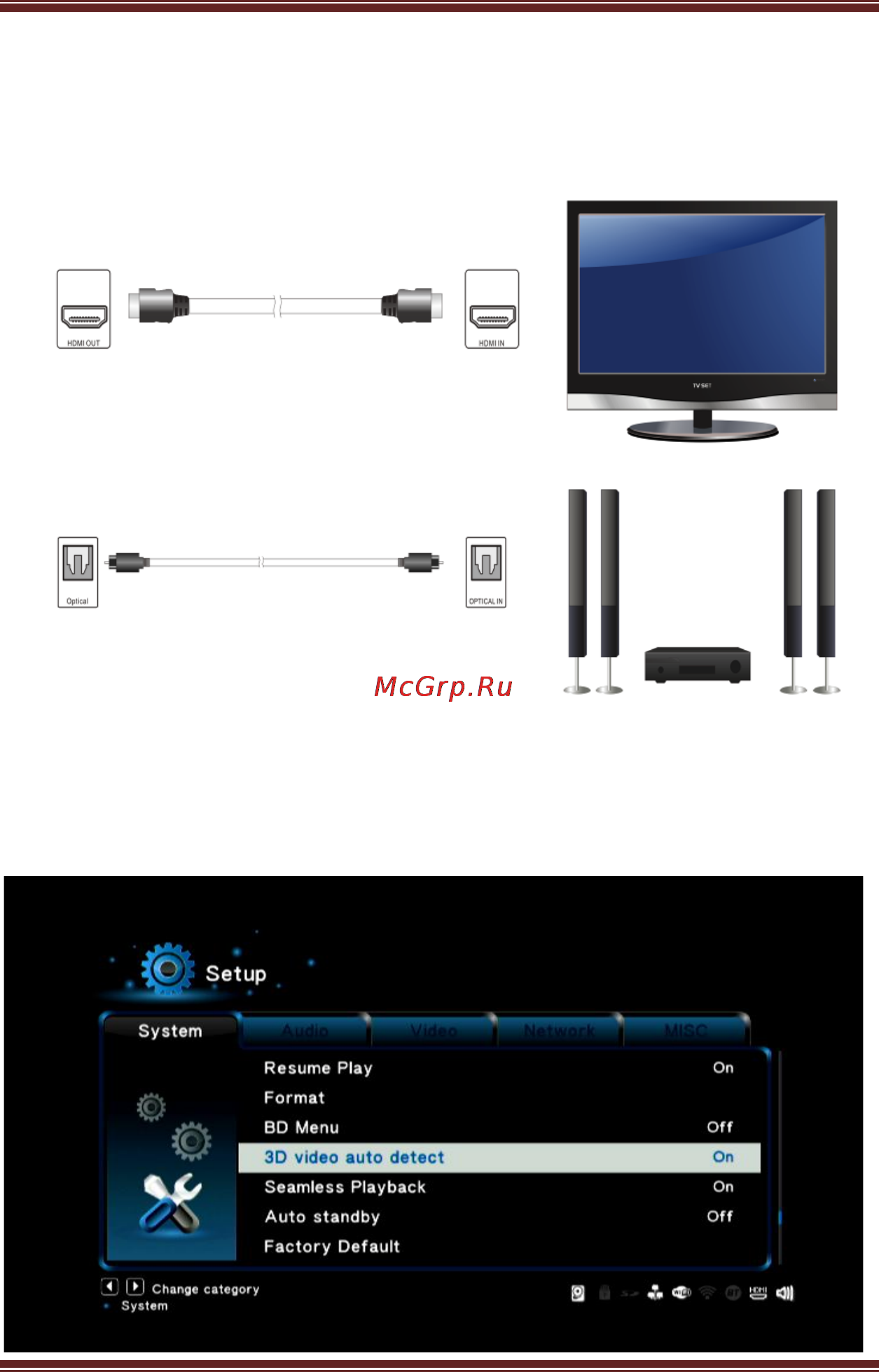 Iconbit XDS4403D [29/81] D bd movie playback
