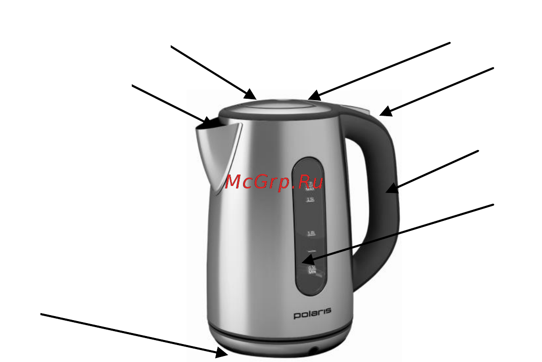 Polaris PWK 1720CAL [4/8] Комплектация
