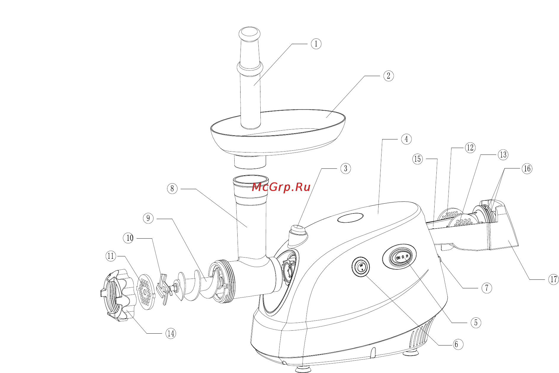 Polaris PMG 1806CHROME [4/10] Описание прибора