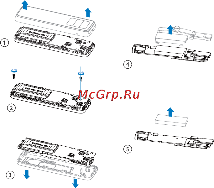 Philips GOGEAR SA4MIN04KN Инструкция по эксплуатации онлайн [7/20] 87842