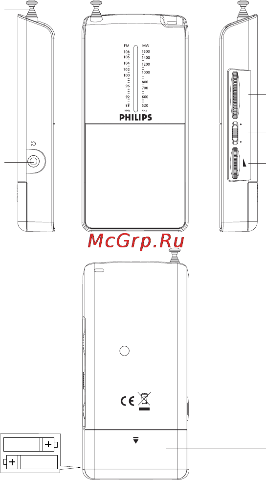 Philips AE1530 [2/11] X 1 v aaa r03 um4