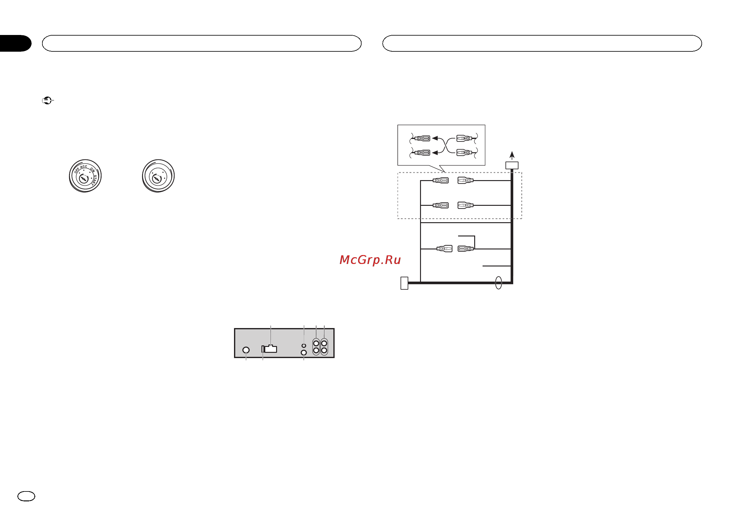 Pioneer DEH-X3600UI [12/148] Connections