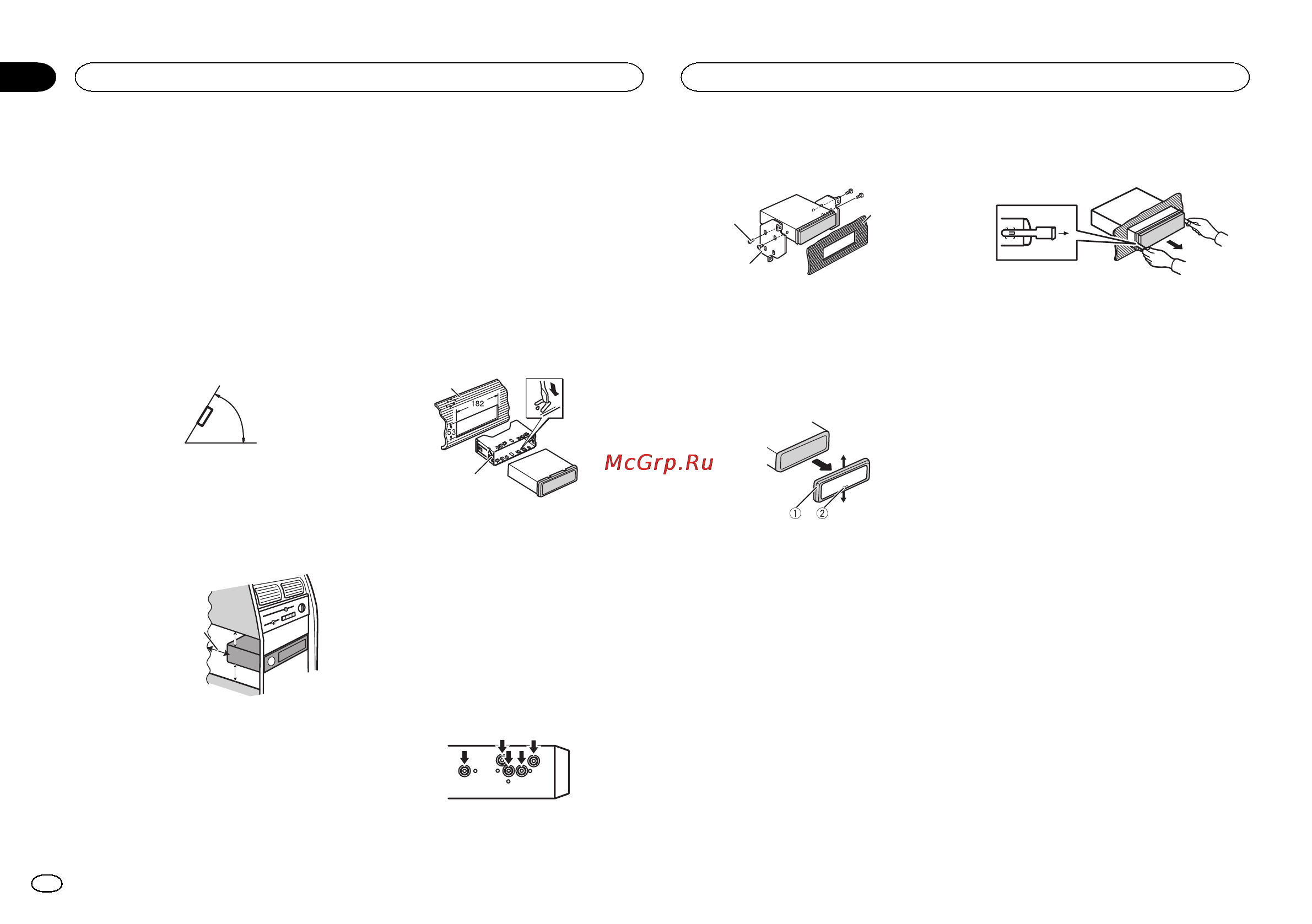 Pioneer DEH-X3600UI [94/148] Installation