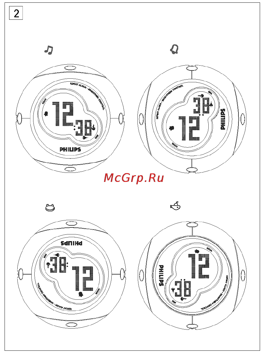 Philips AJ3136 Инструкция по эксплуатации онлайн [3/11] 87934