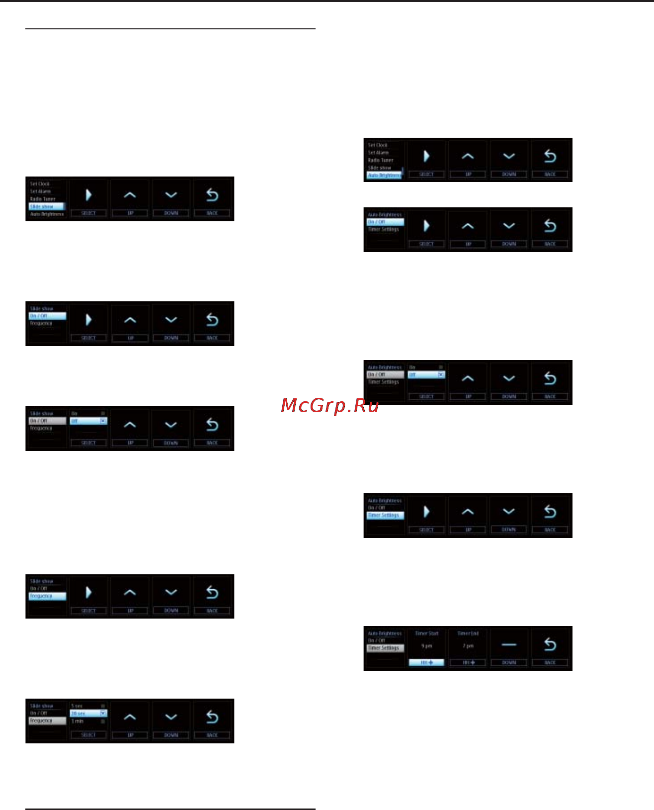 Philips AJL305 [7/15] Установка слайд шоу