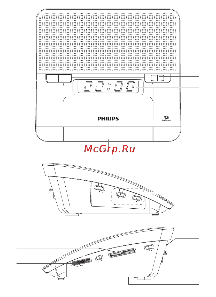 Philips AJ3226 Инструкция по эксплуатации онлайн [2/15] 87972