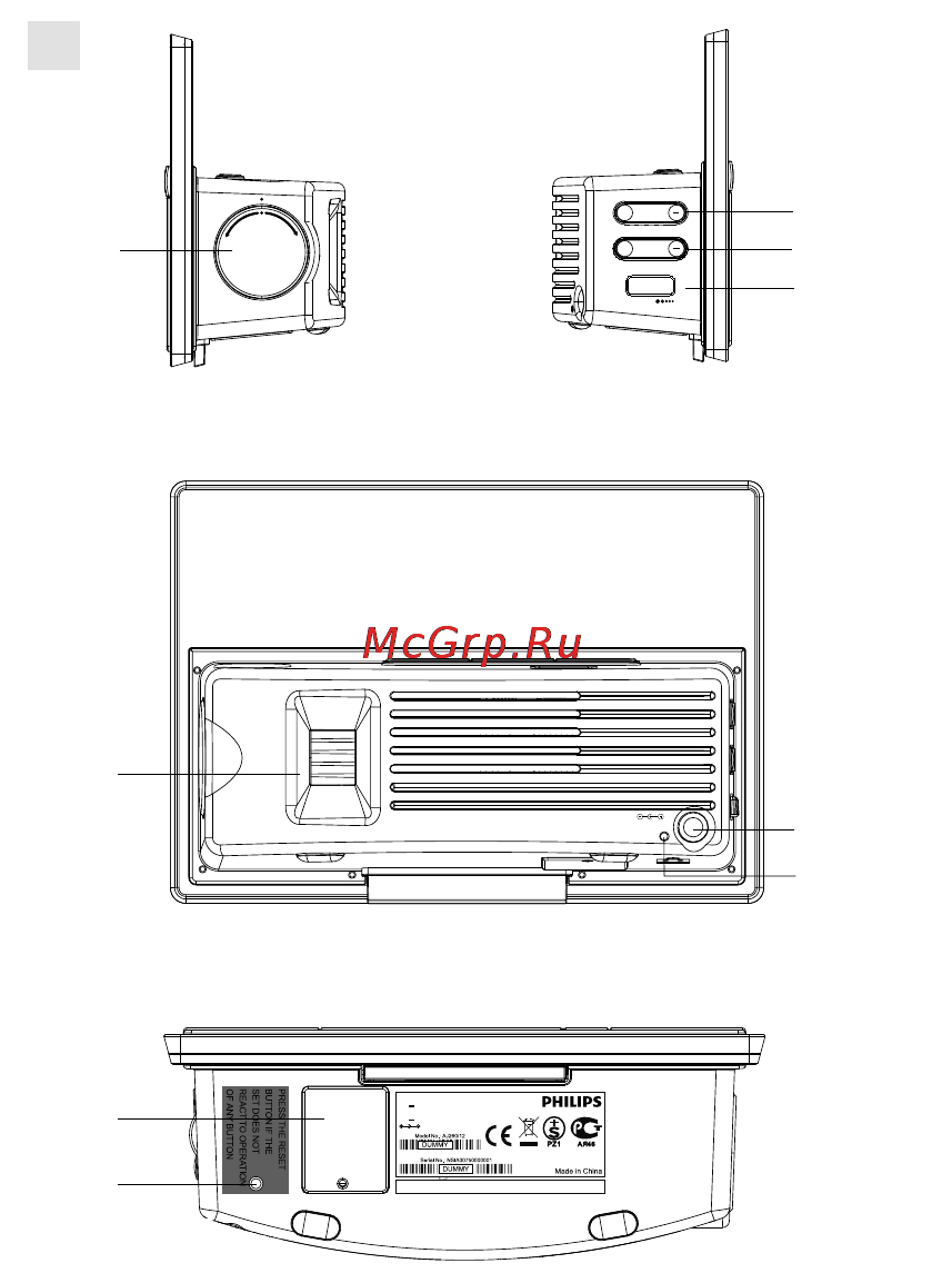 Philips AJ3650 Инструкция по эксплуатации онлайн [3/20] 87976