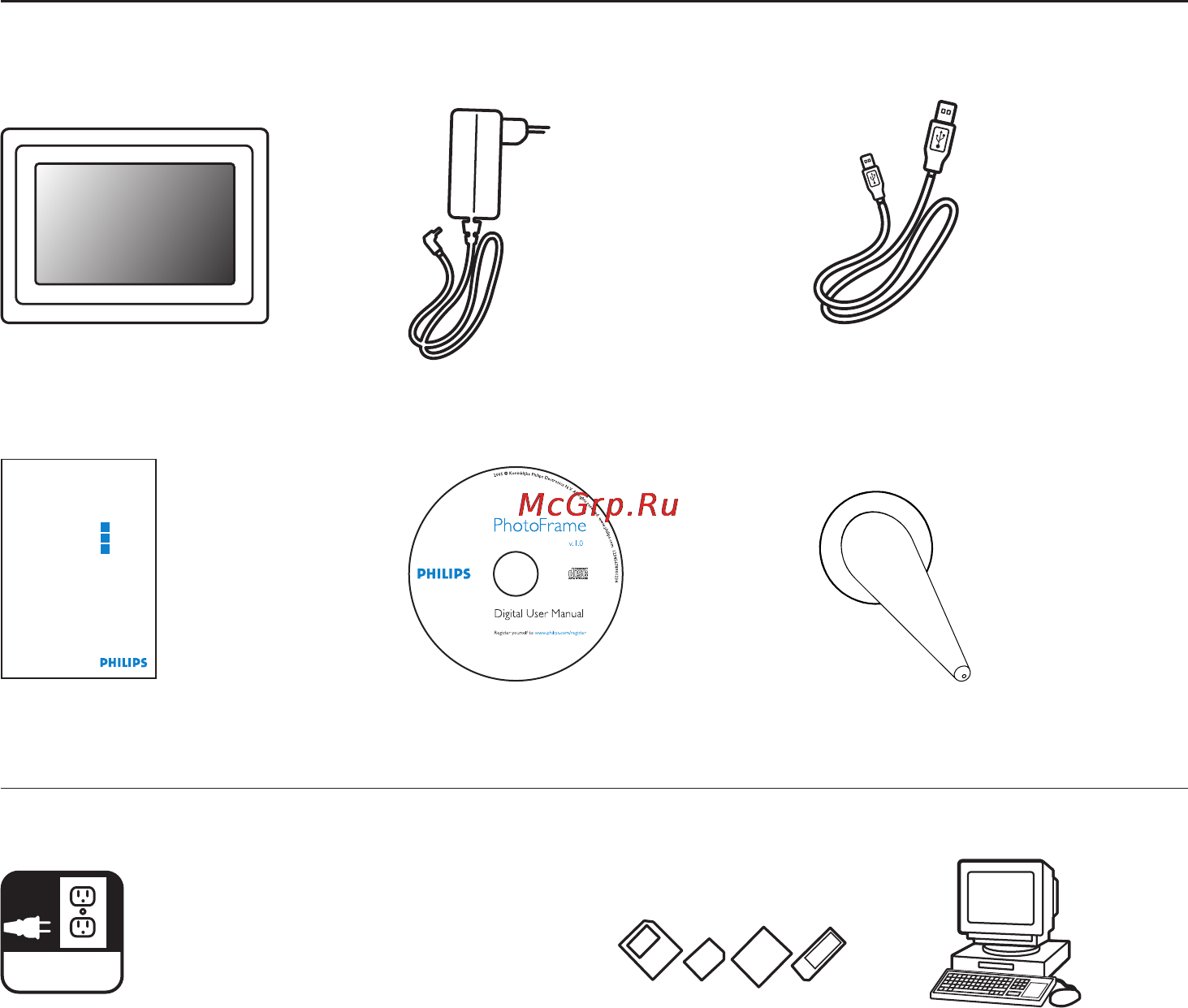 Philips 7FF2FPA [4/17] Настройка