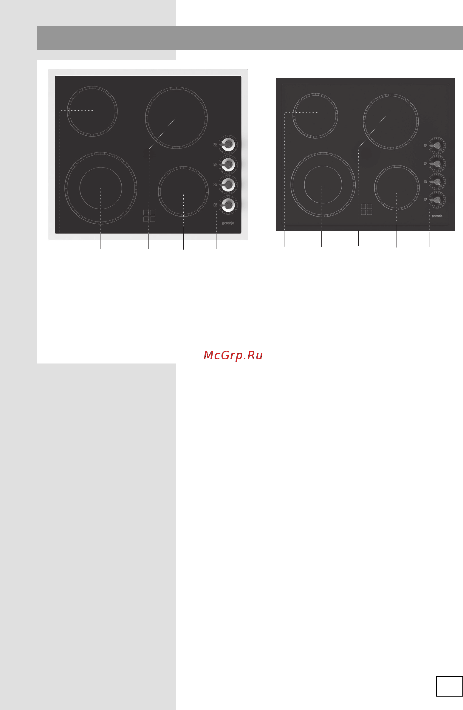 Gorenje Classico ECK63CLI [7/24] Описание прибора