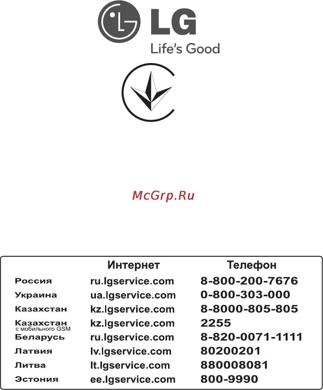 LG MS20F22DY Инструкция по эксплуатации онлайн [17/17] 31861