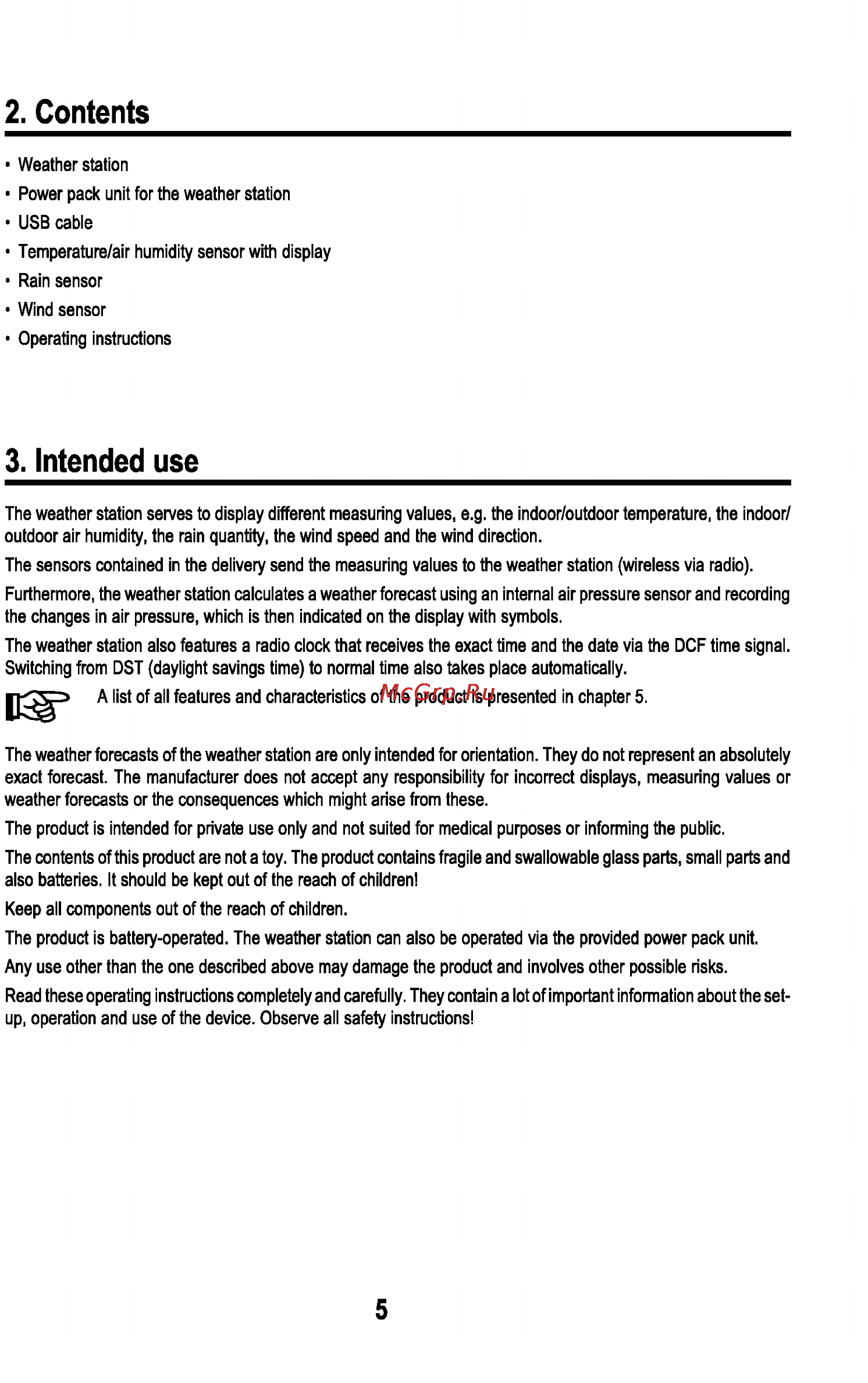 Sencor SWS 180 USB [7/48] Contents