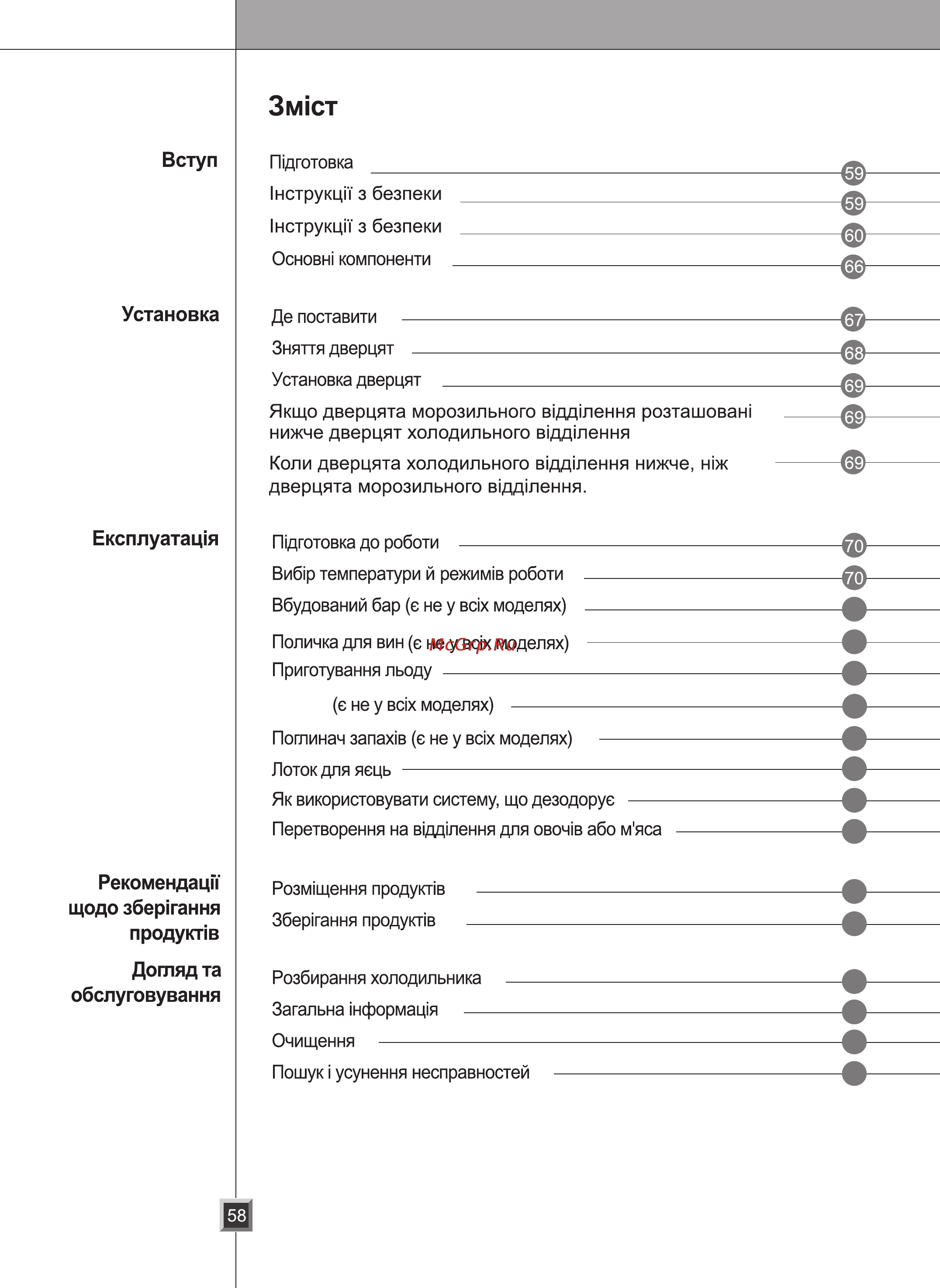 LG GC-B207BLQA [56/110] Полка