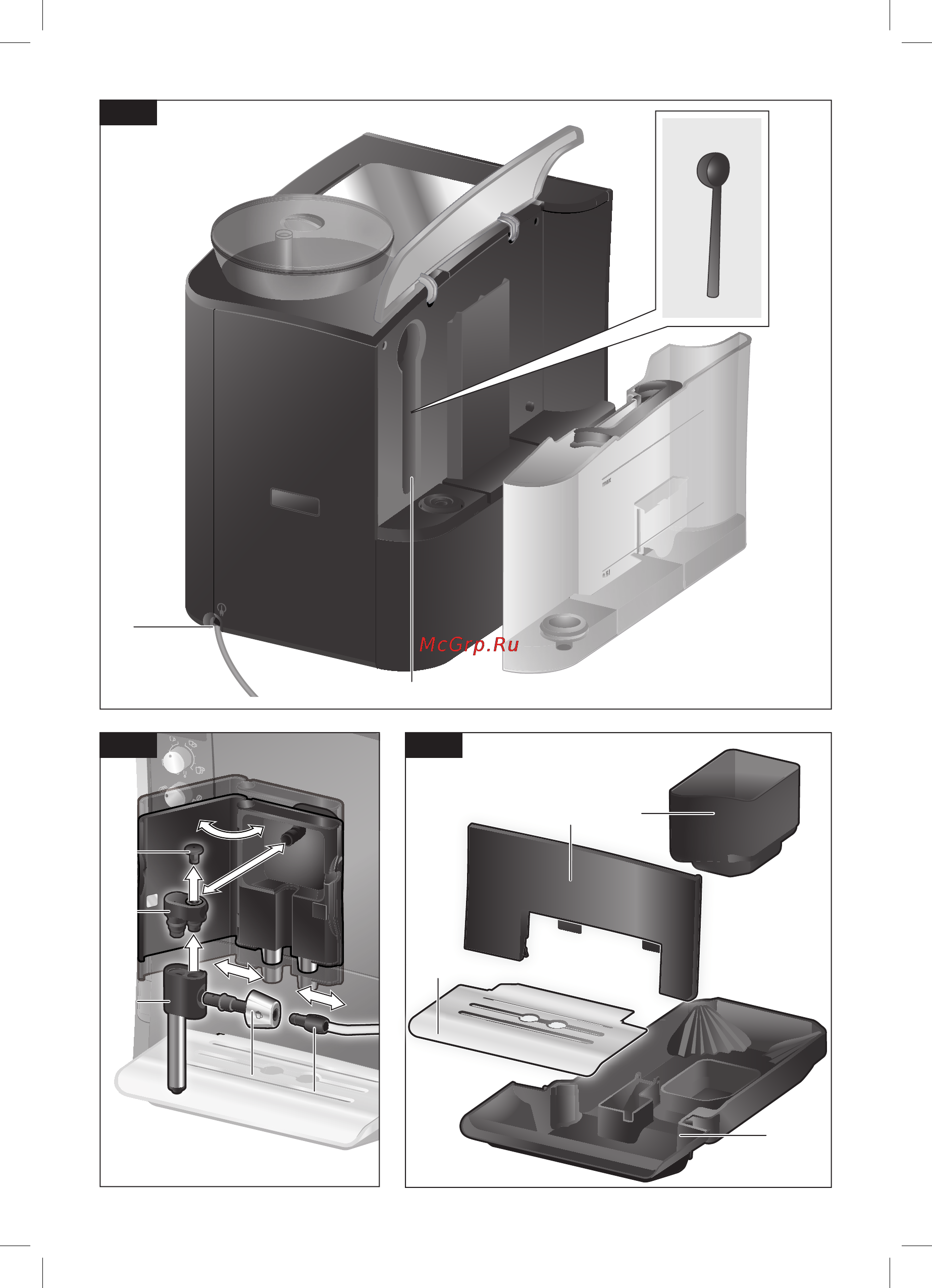 Bosch VeroCappuccino TES556M1RU Инструкция по эксплуатации онлайн [4/33] 88114