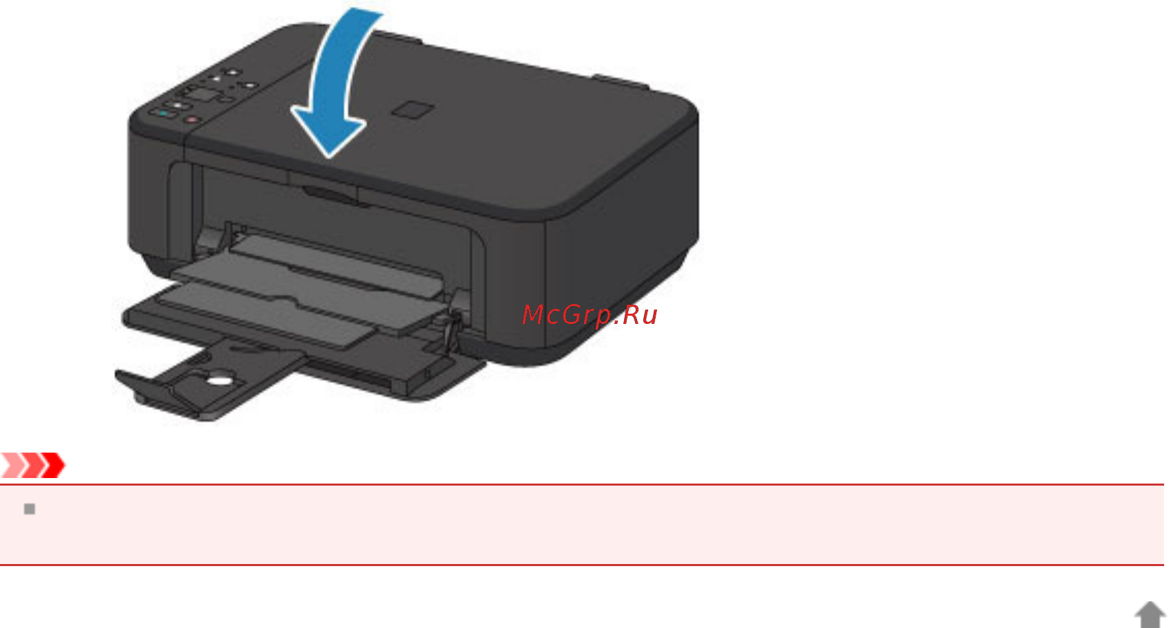 Canon PIXMA  MG3540 Black [33/127] Осторожно закройте крышку сканера