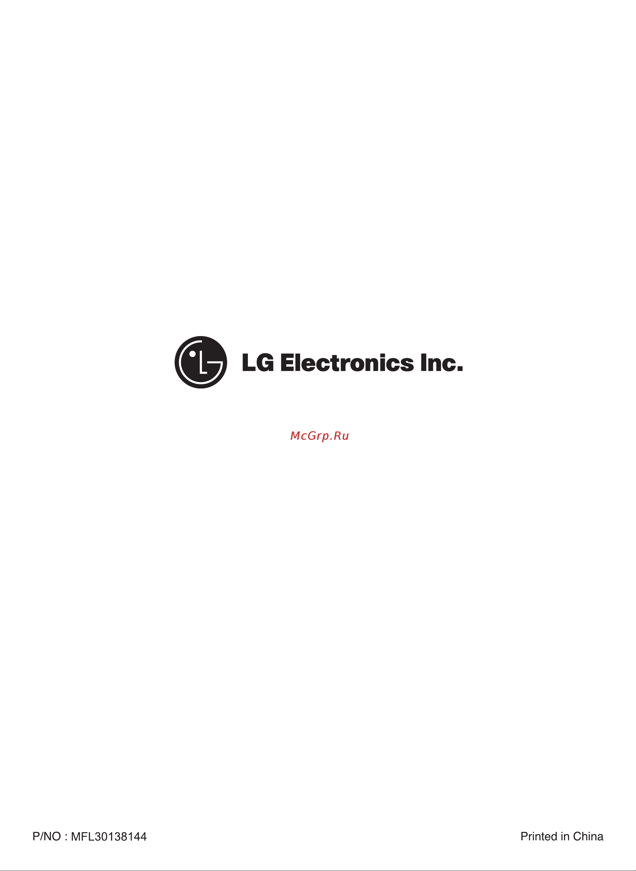 LG GR-B207WBQA [40/40] Lg electronics inc