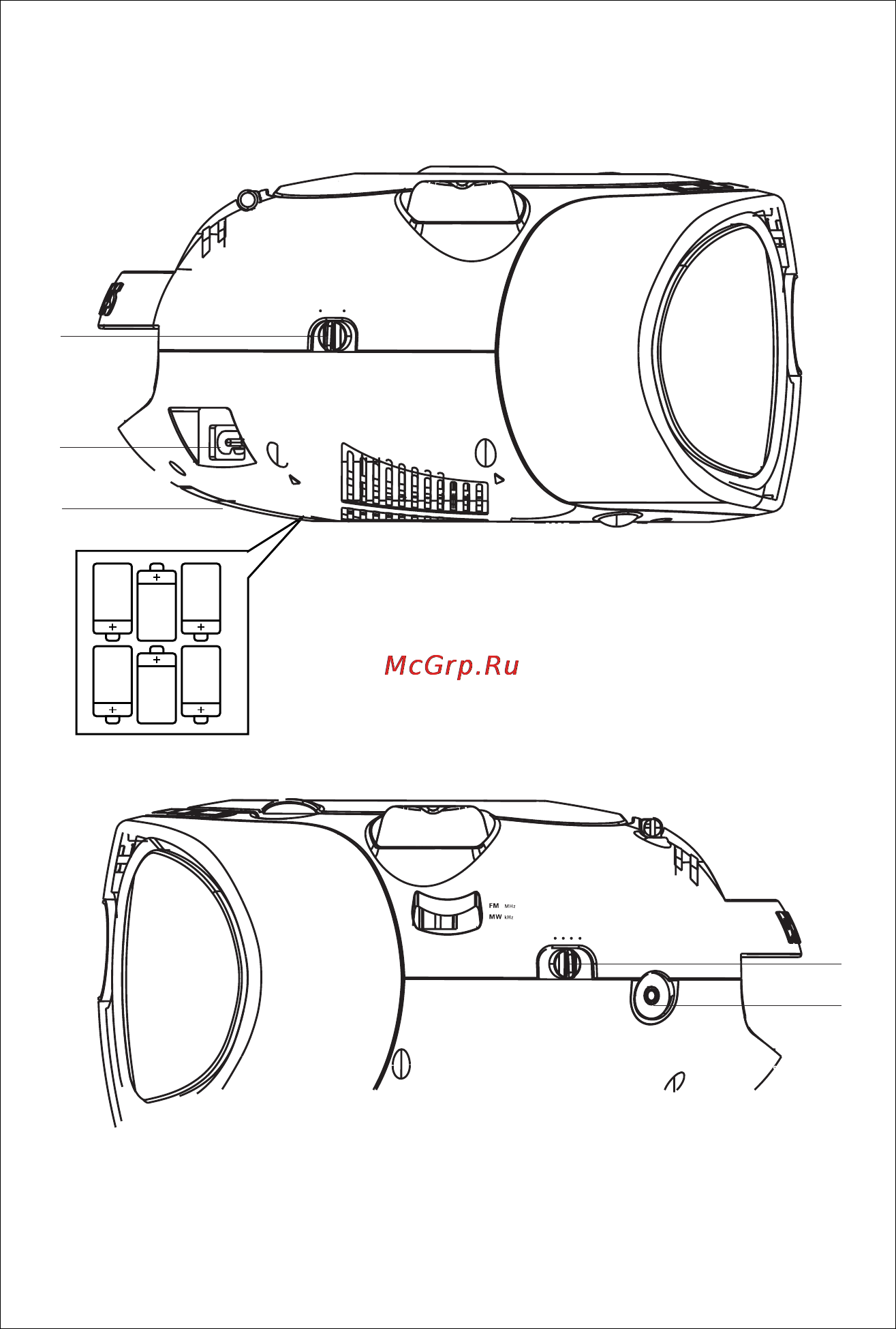 Philips AZ302 [3/16] Az302_12_um_v2 _ru 4 12 10 11 14 page 3