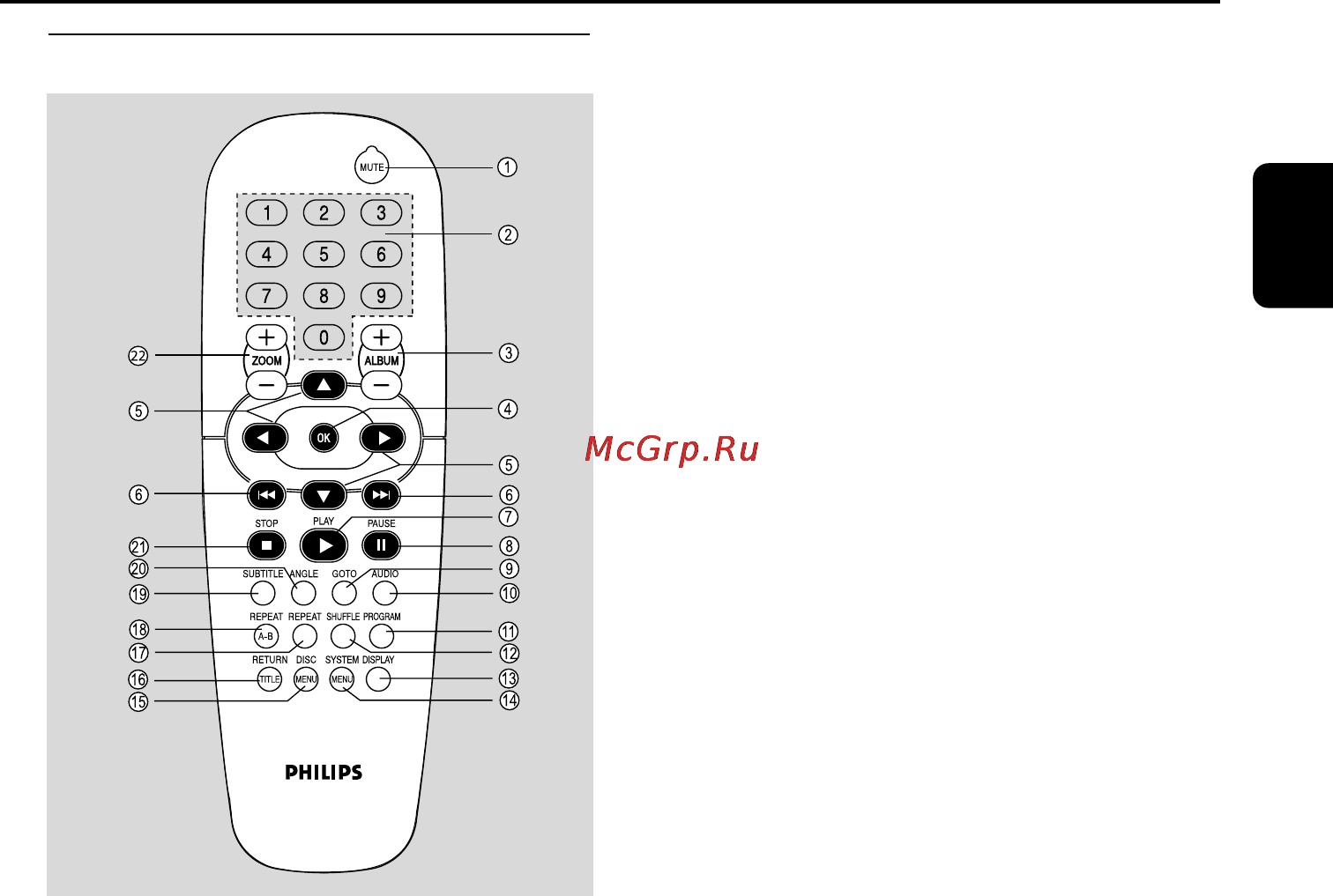 Philips AZ5737 [9/33] Shuffle