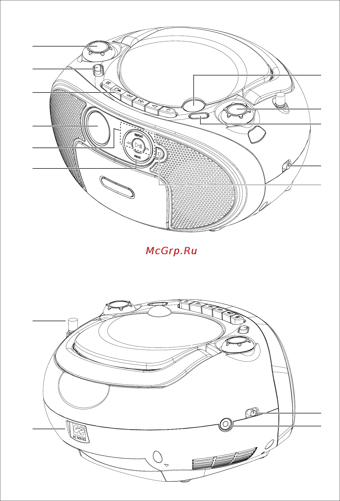 Philips AZ1022 Инструкция по эксплуатации онлайн [2/16] 88174