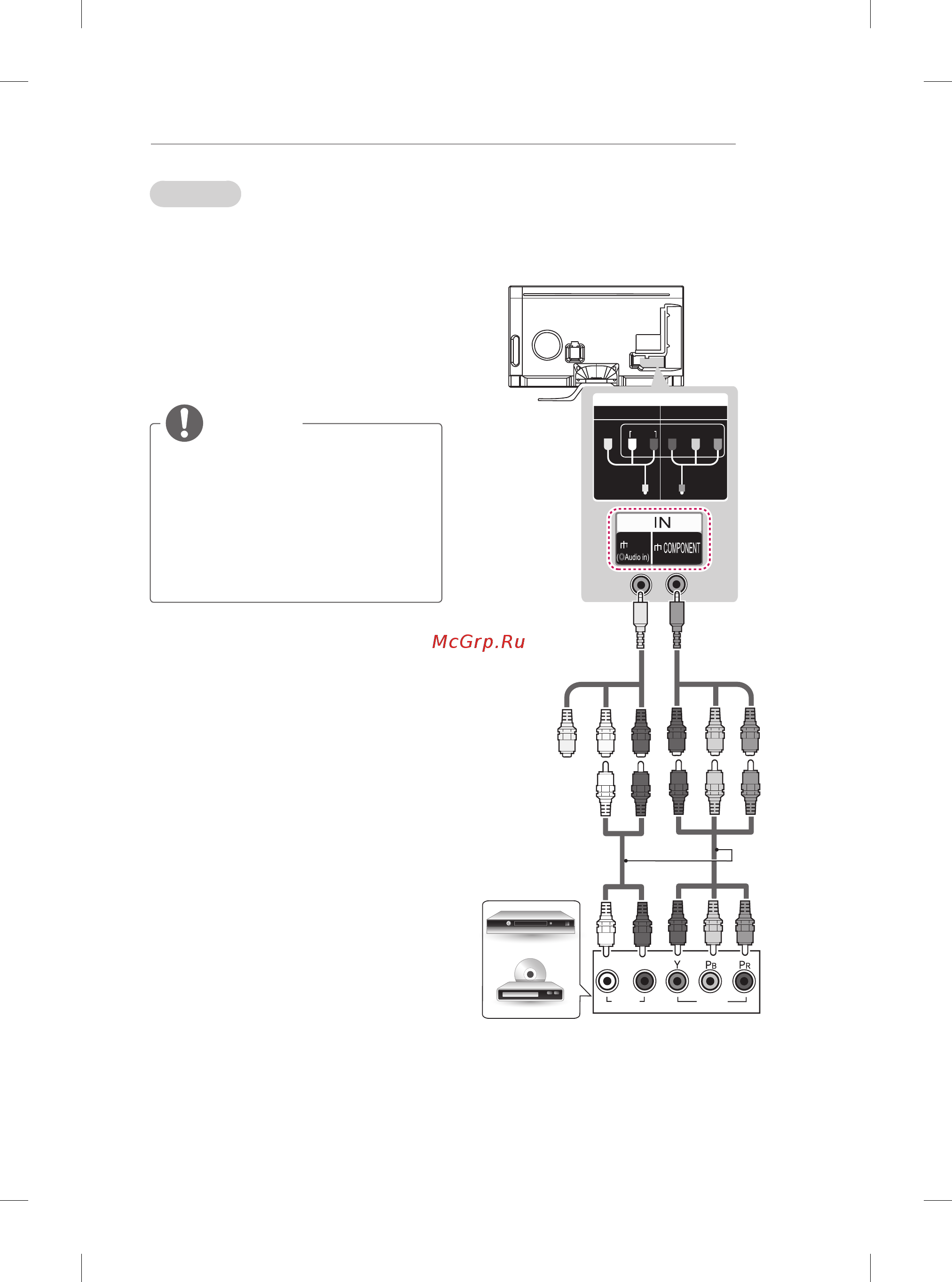 LG 55LA970V [15/176] Component connection
