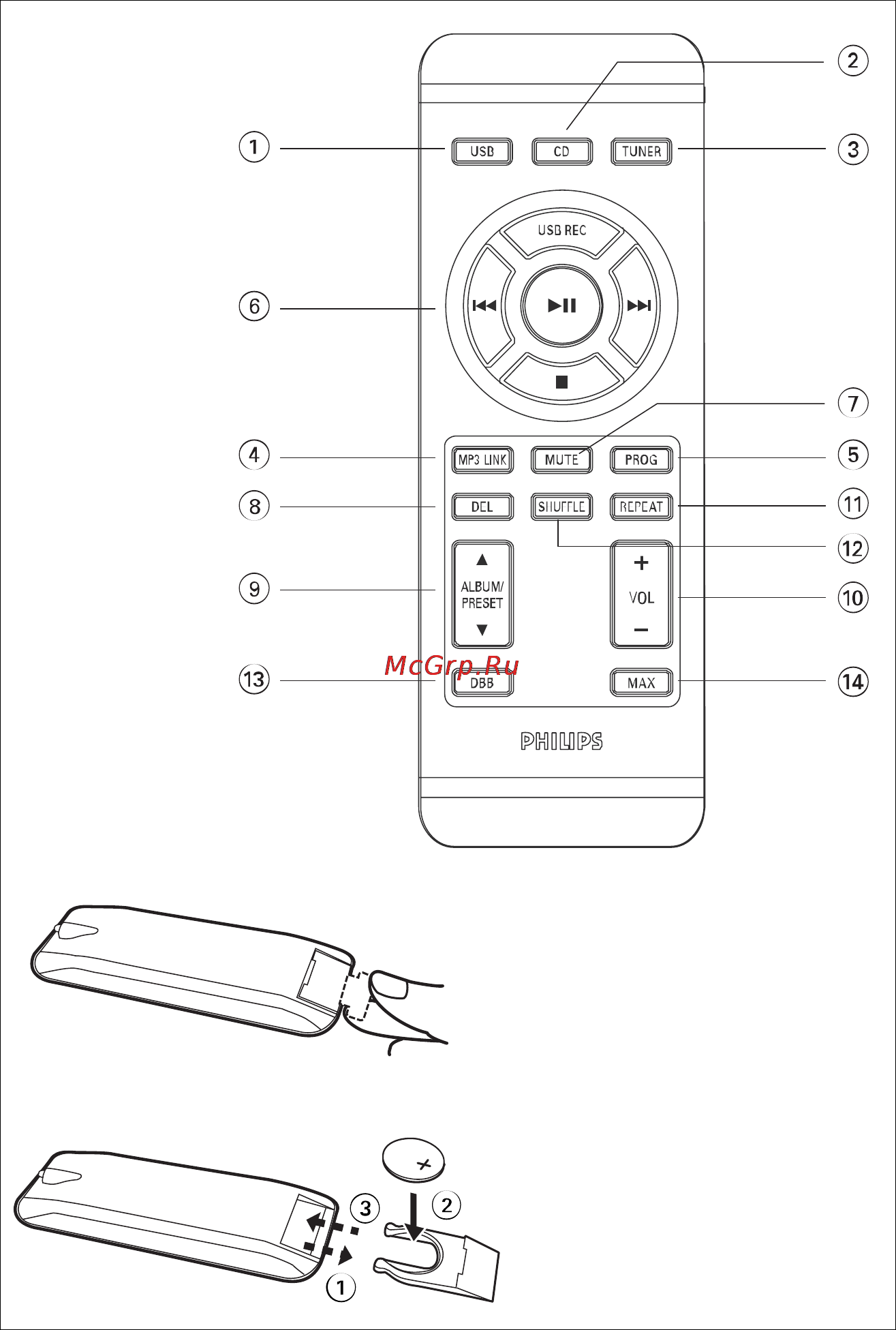 Philips AZ1846 Инструкция по эксплуатации онлайн [3/16] 88258