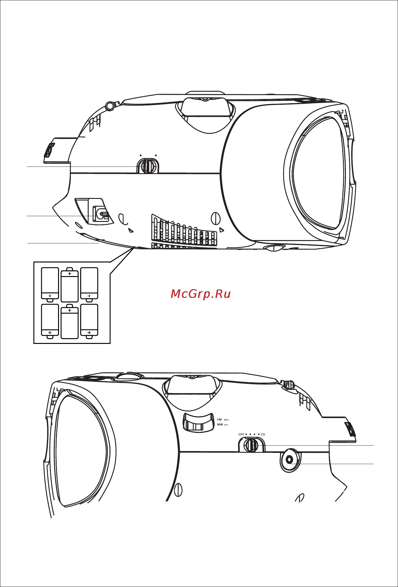 Philips AZ382 Инструкция по эксплуатации онлайн [3/18] 88269
