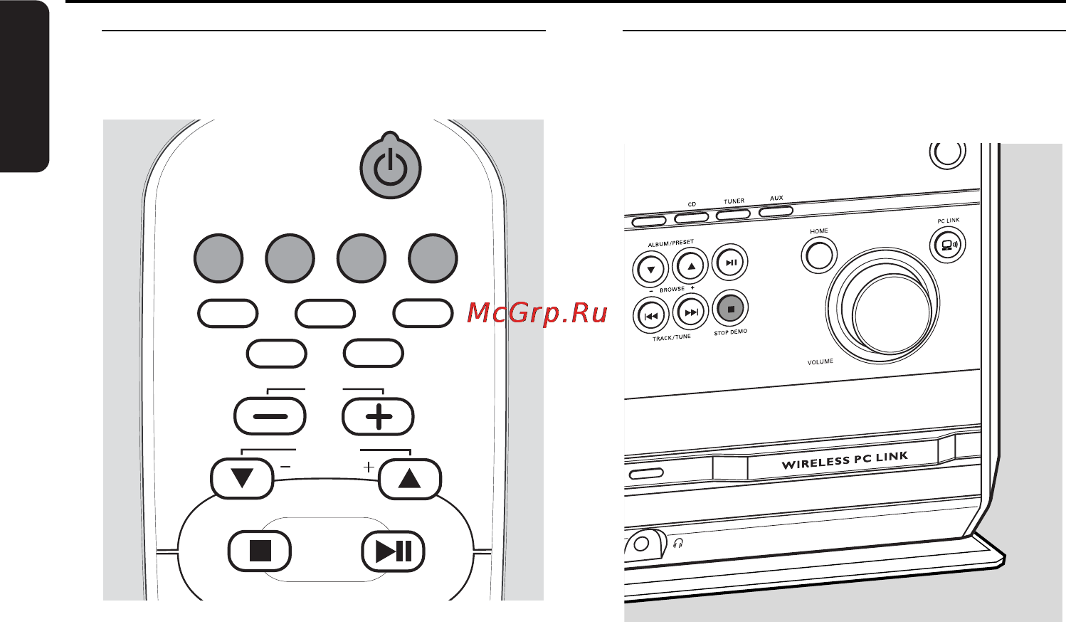 Philips MCW770 [39/60] Основные функции