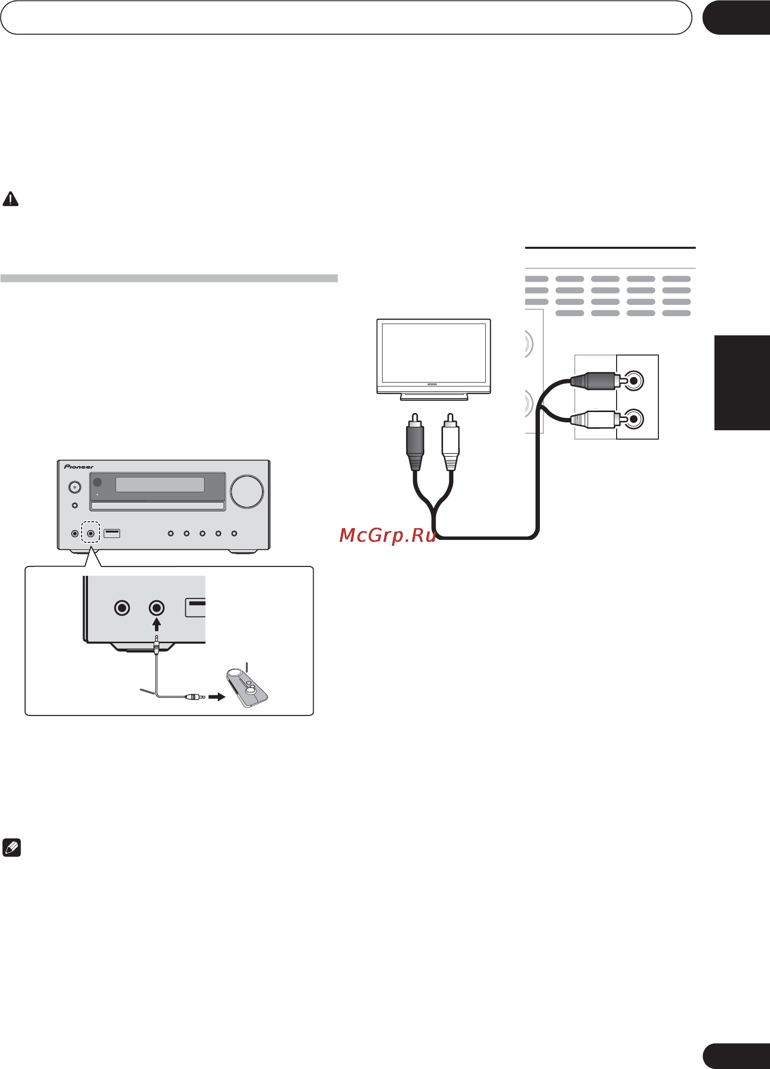 Pioneer X-HM51-K [99/256] An der haupteinheit oder