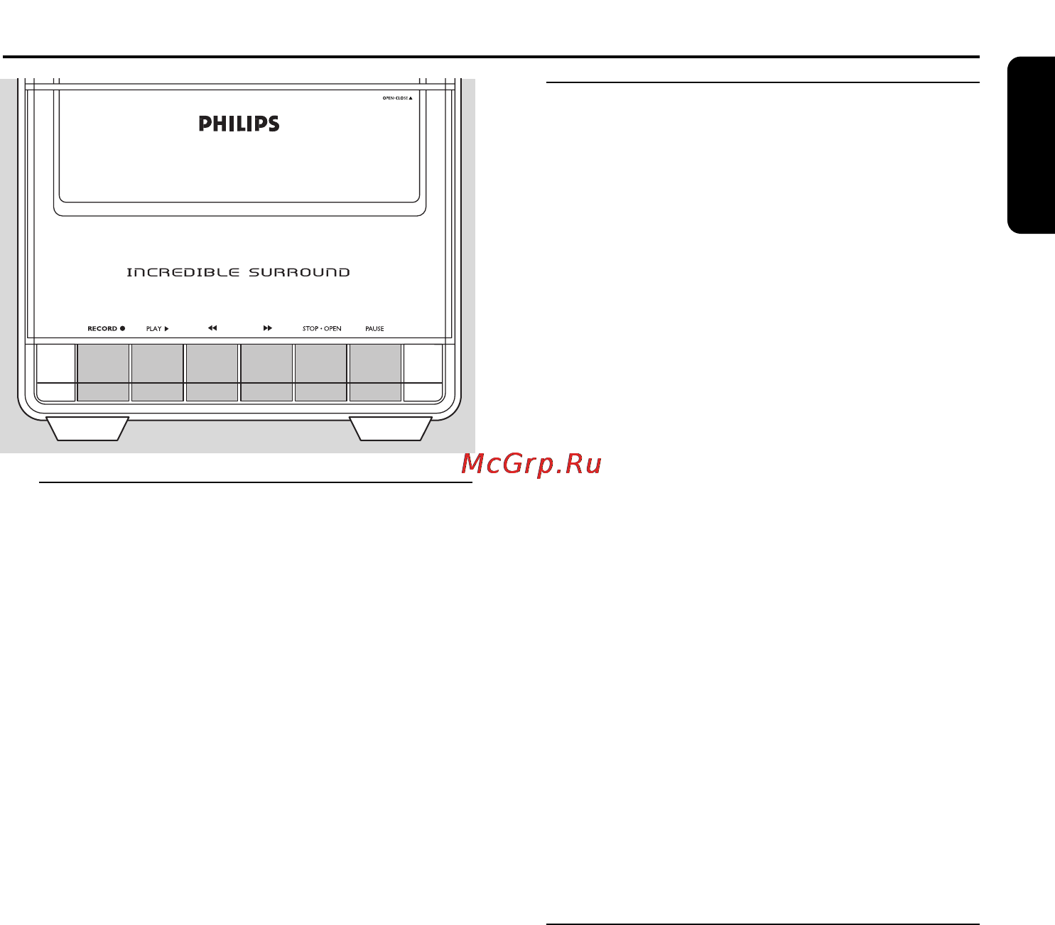 Philips MC160 [17/22] Магнитофон