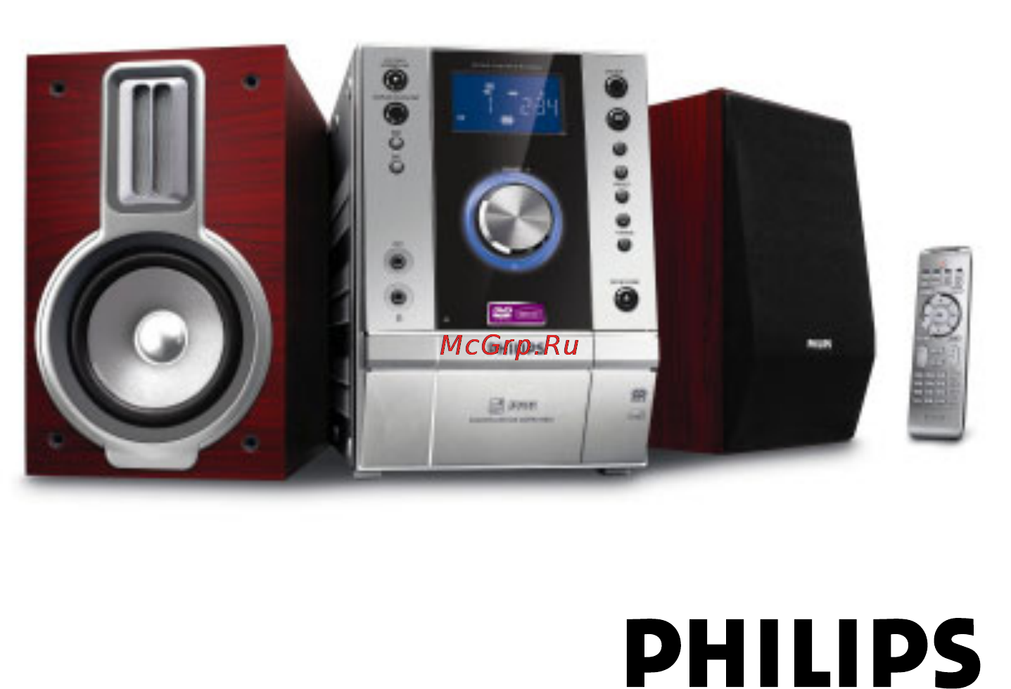 Philips MCD296 Инструкция по эксплуатации онлайн