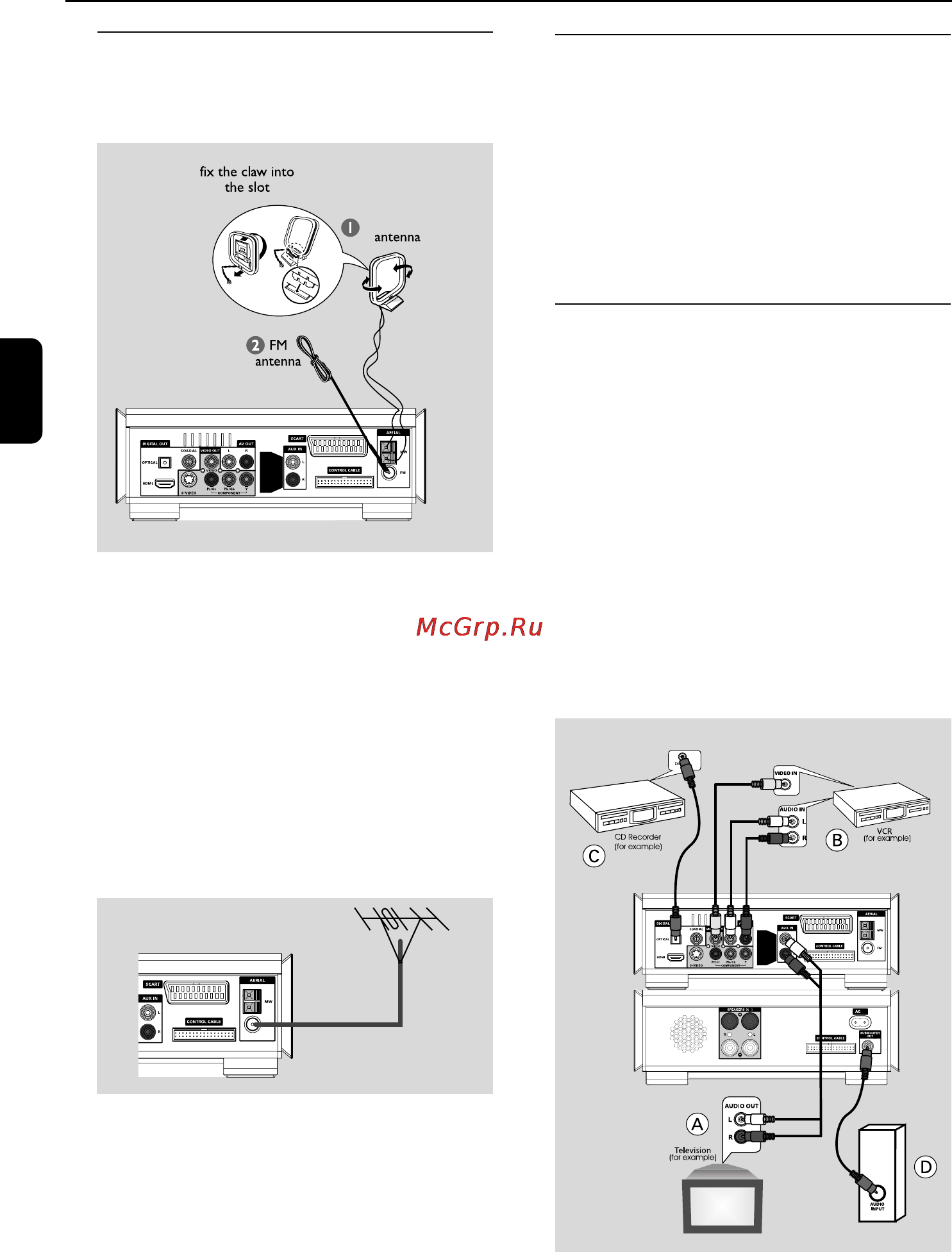 Philips MCD908 [14/43] Подготовка