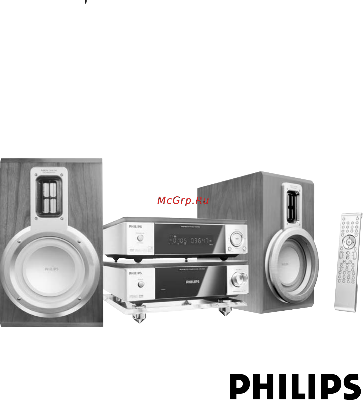 Philips MCD708 Инструкция по эксплуатации онлайн