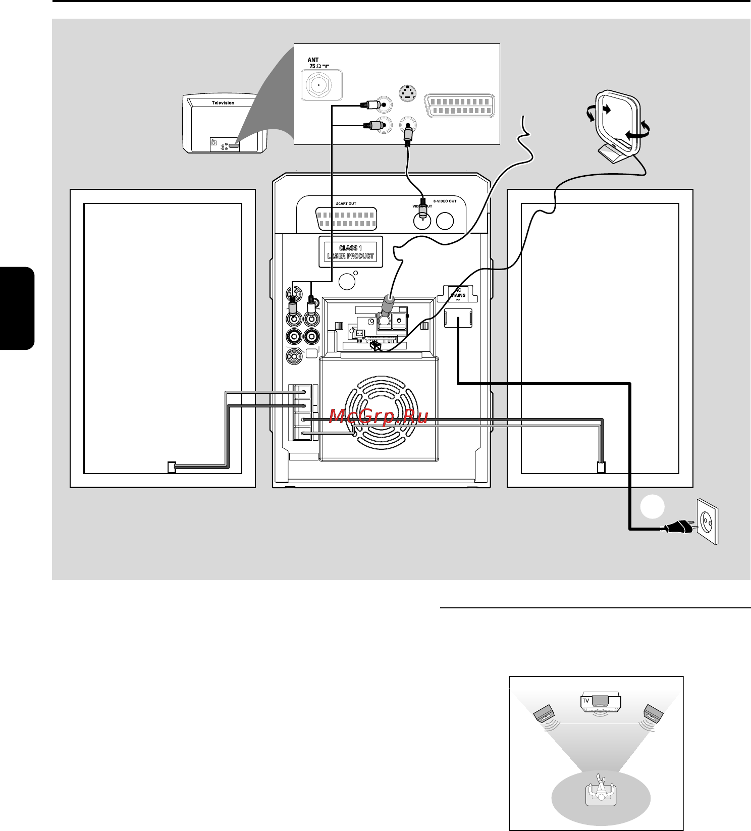 Philips MCD515 [13/41] Подготовка