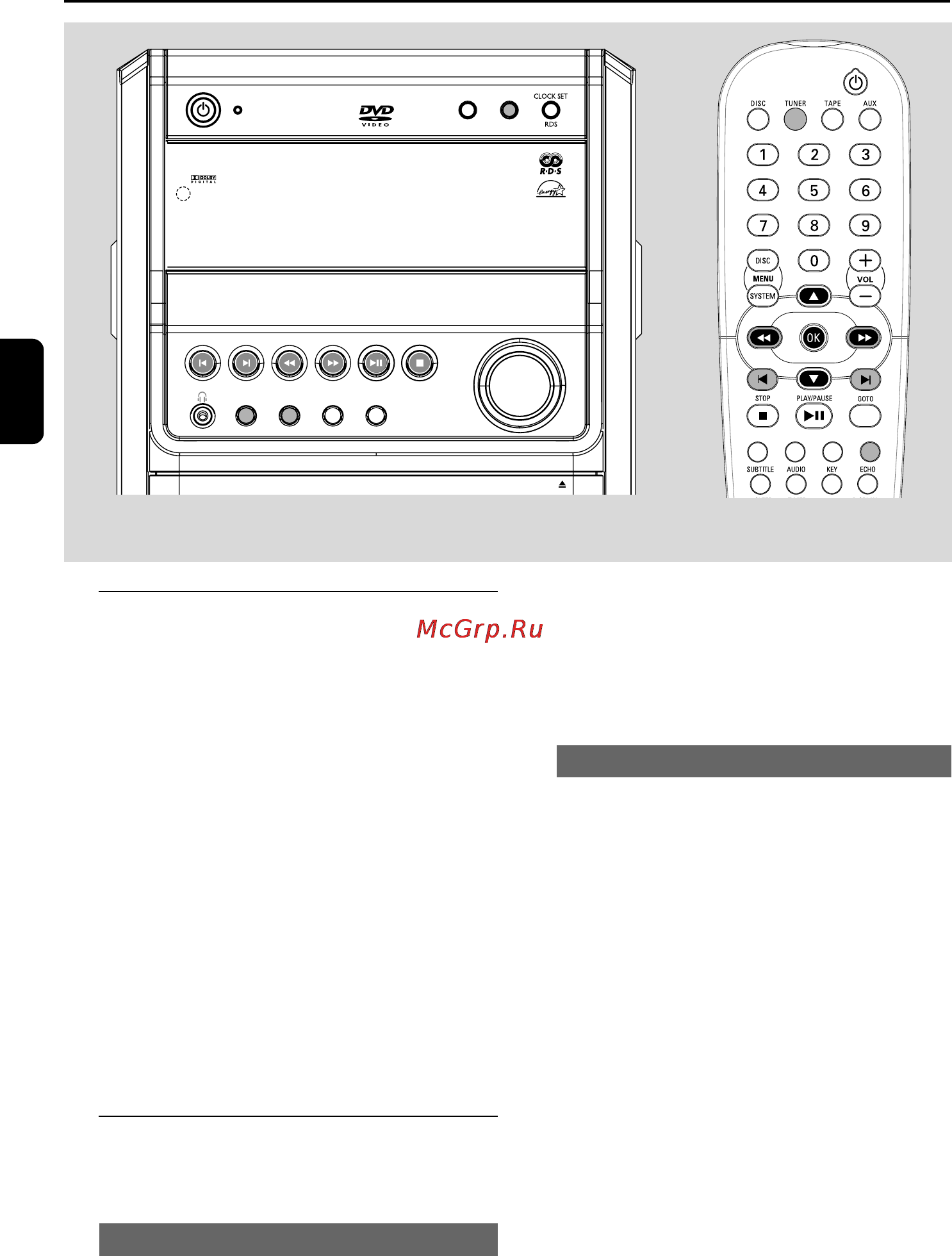 Philips MCD515 [33/41] Прием радио