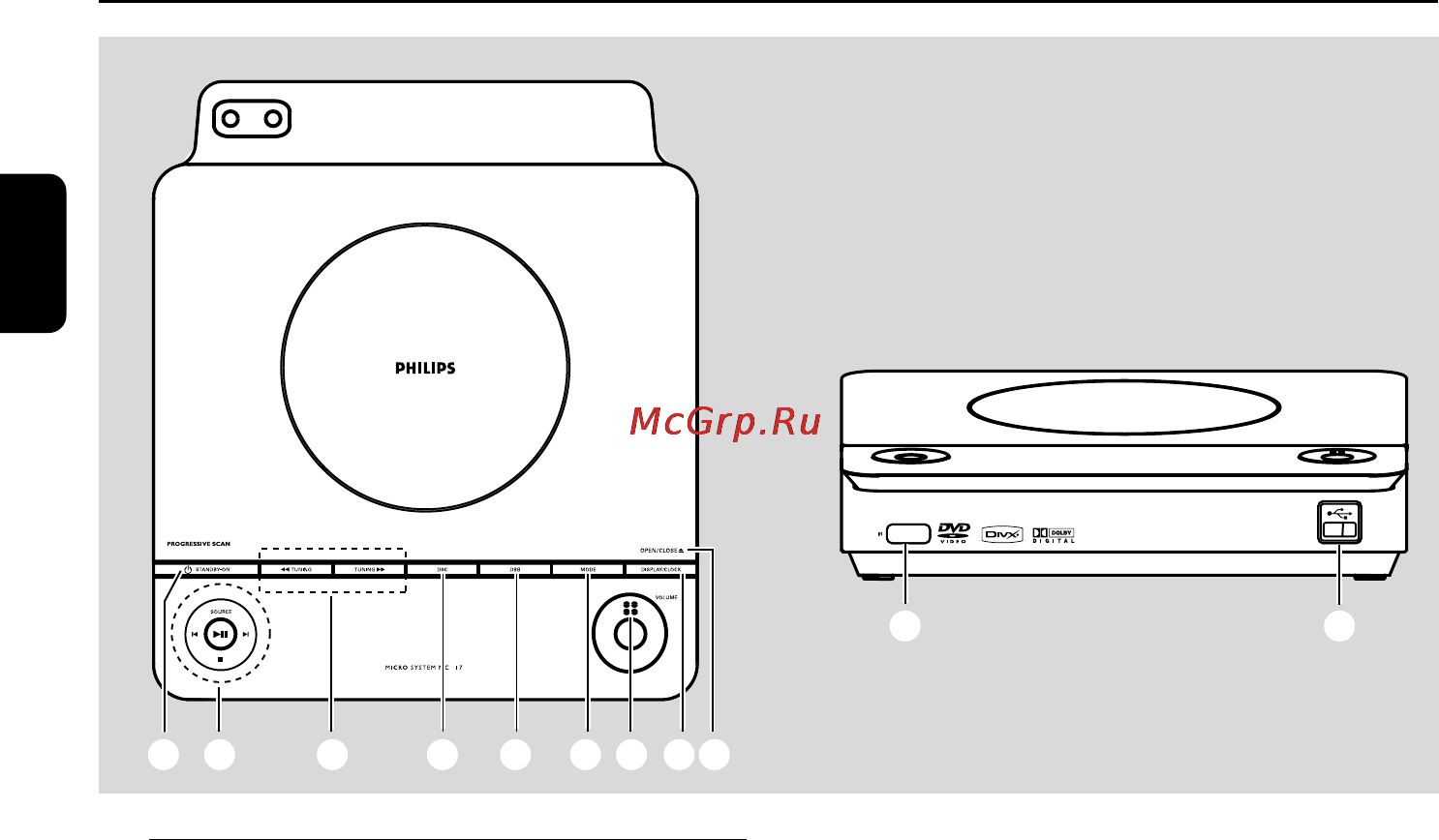 Philips MCD179 [13/41] Ä úíóâ óôëò ìëâ îâïâìúó ûô îâìëﬂ òëòúâïóè