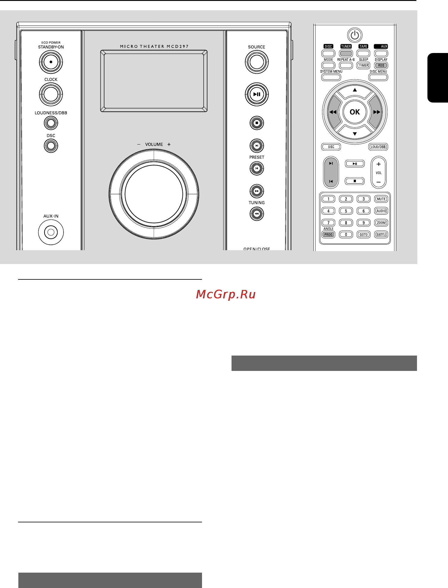 Philips MCD297 [32/45] Прием радио