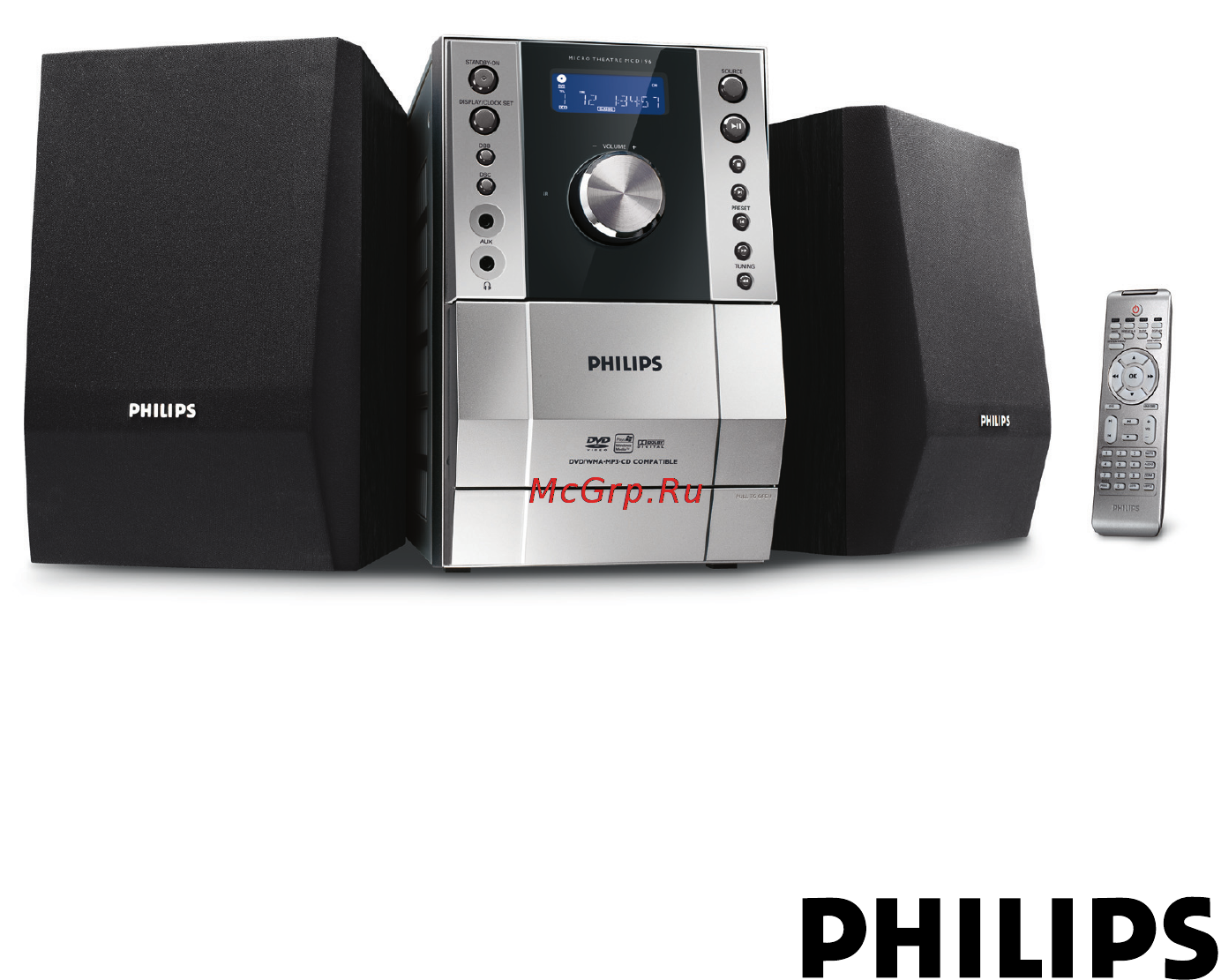 Philips MCD196 Инструкция по эксплуатации онлайн