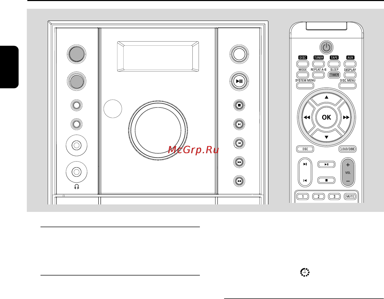 Philips MCD196 [34/39] Часы таимер