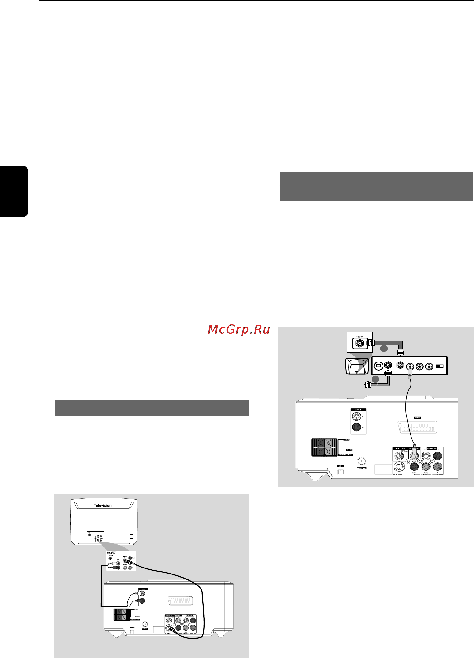 Philips MCD710 [12/46] Подключения