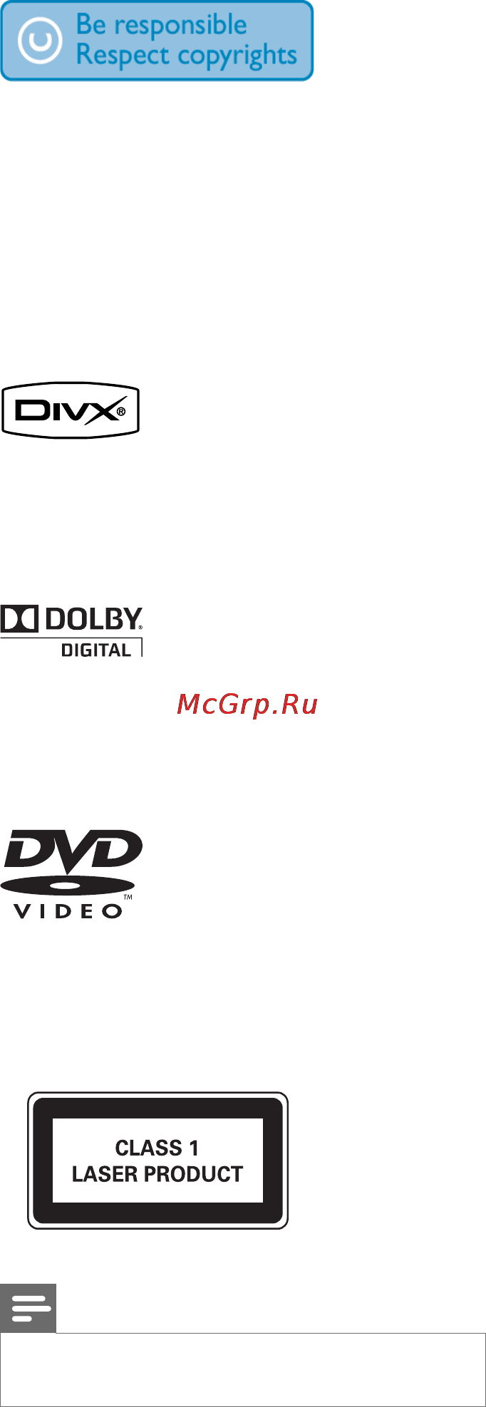 Philips MCD712 [141/277] Cu dolby